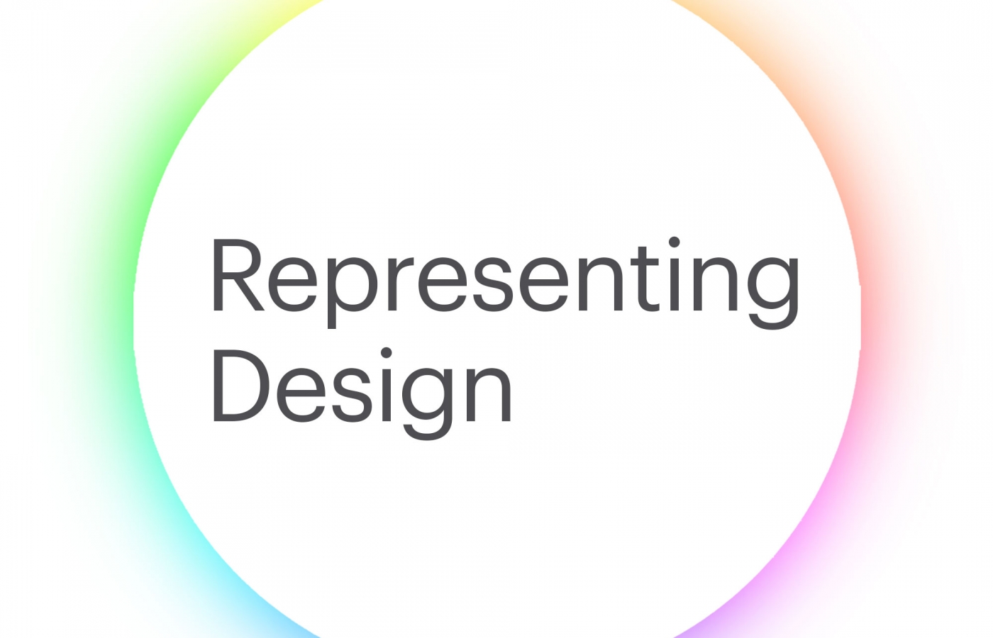 Cover image: Representing Design