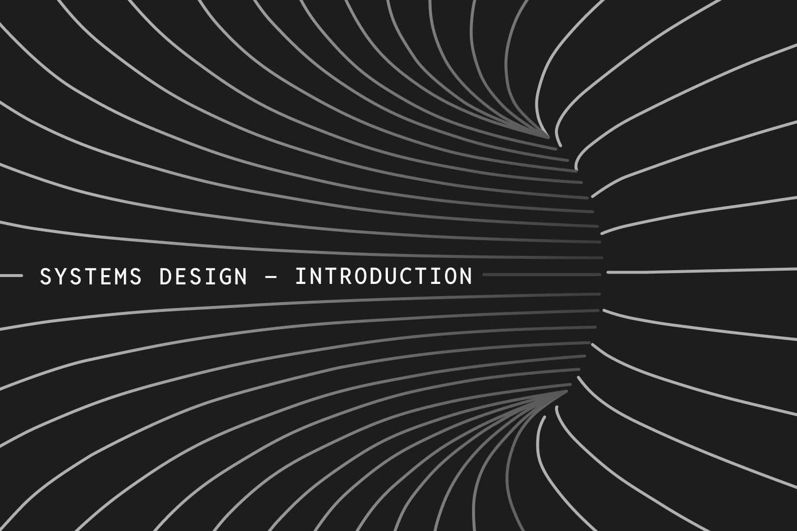 Cover image: Systems Design: An Introduction