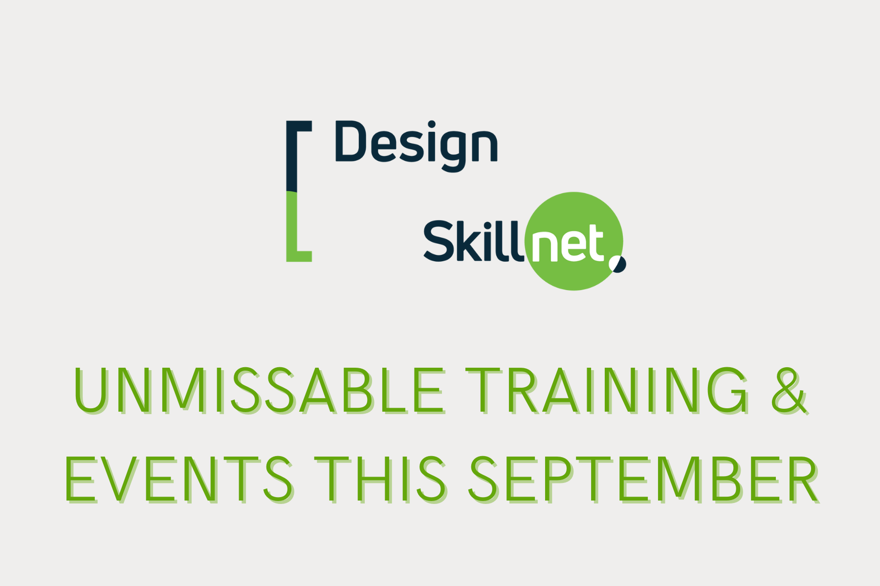 Cover image: September Training from Design Skillnet