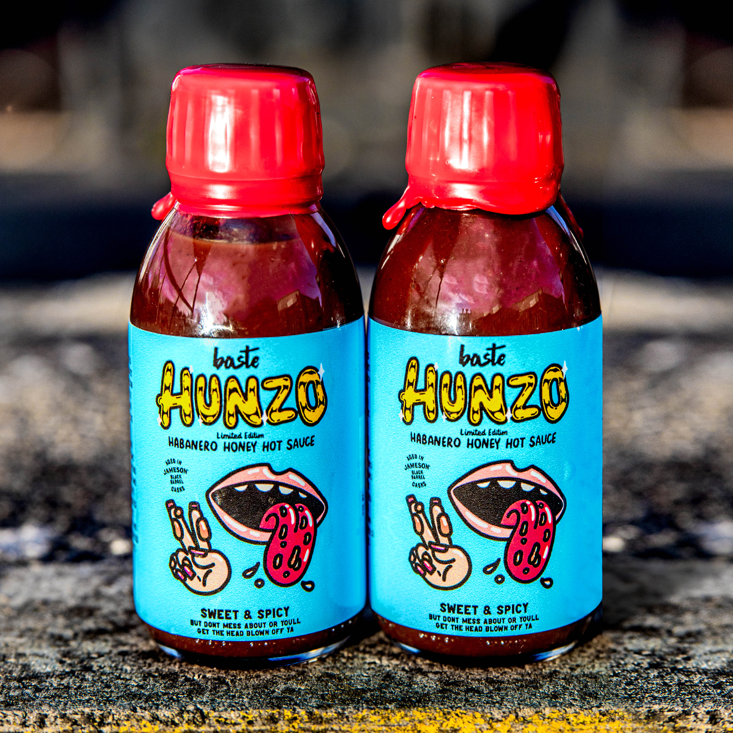 Cover image: Hunzo Hot Sauce label design