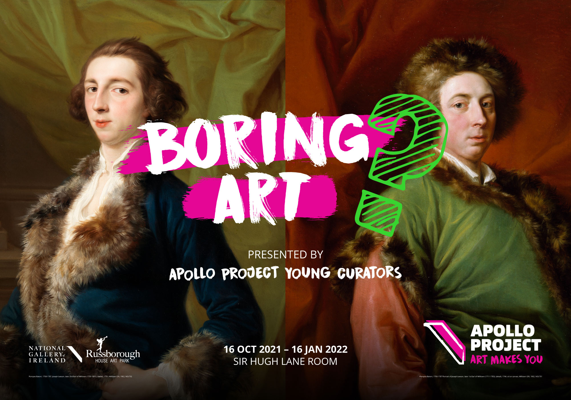 Cover image: Boring Art? (Exhibition Identity)