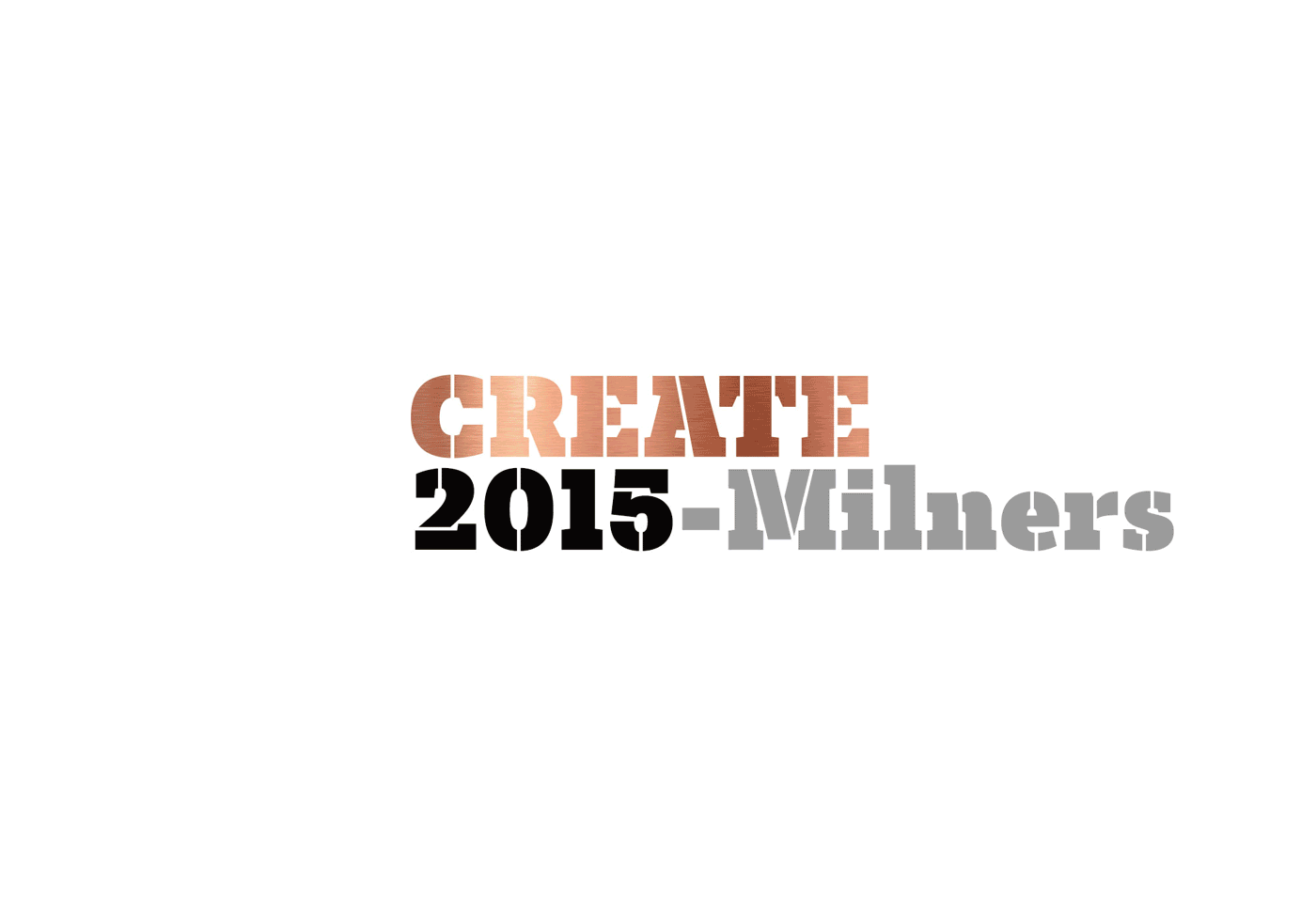 Cover image: CREATE 2015