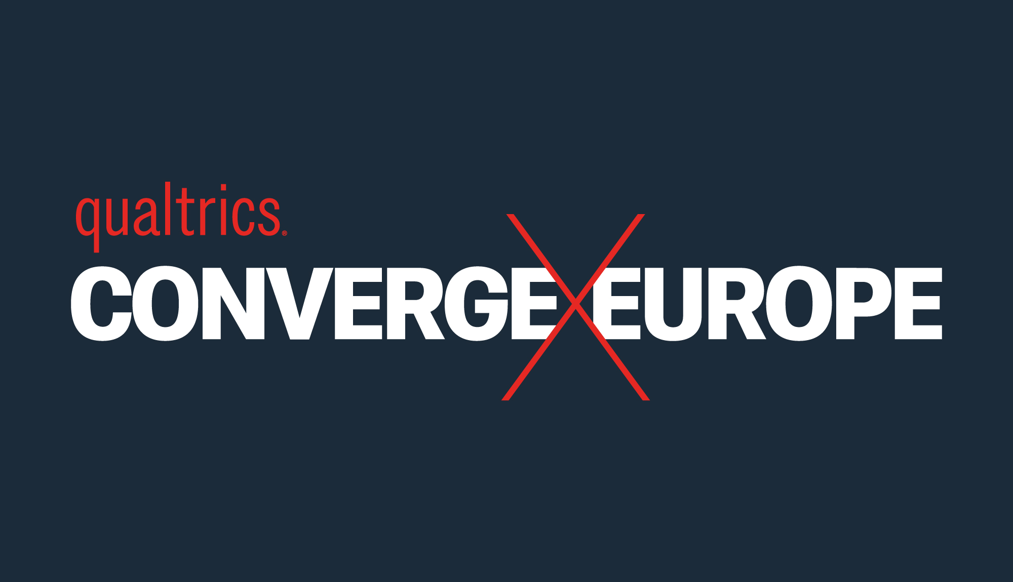 Cover image: Qualtrics Converge Europe Event