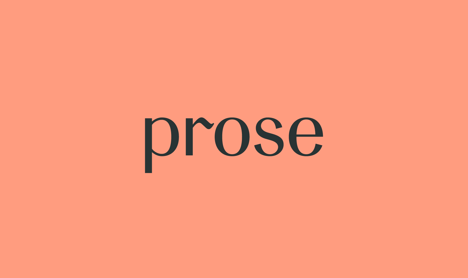 Cover image: Prose