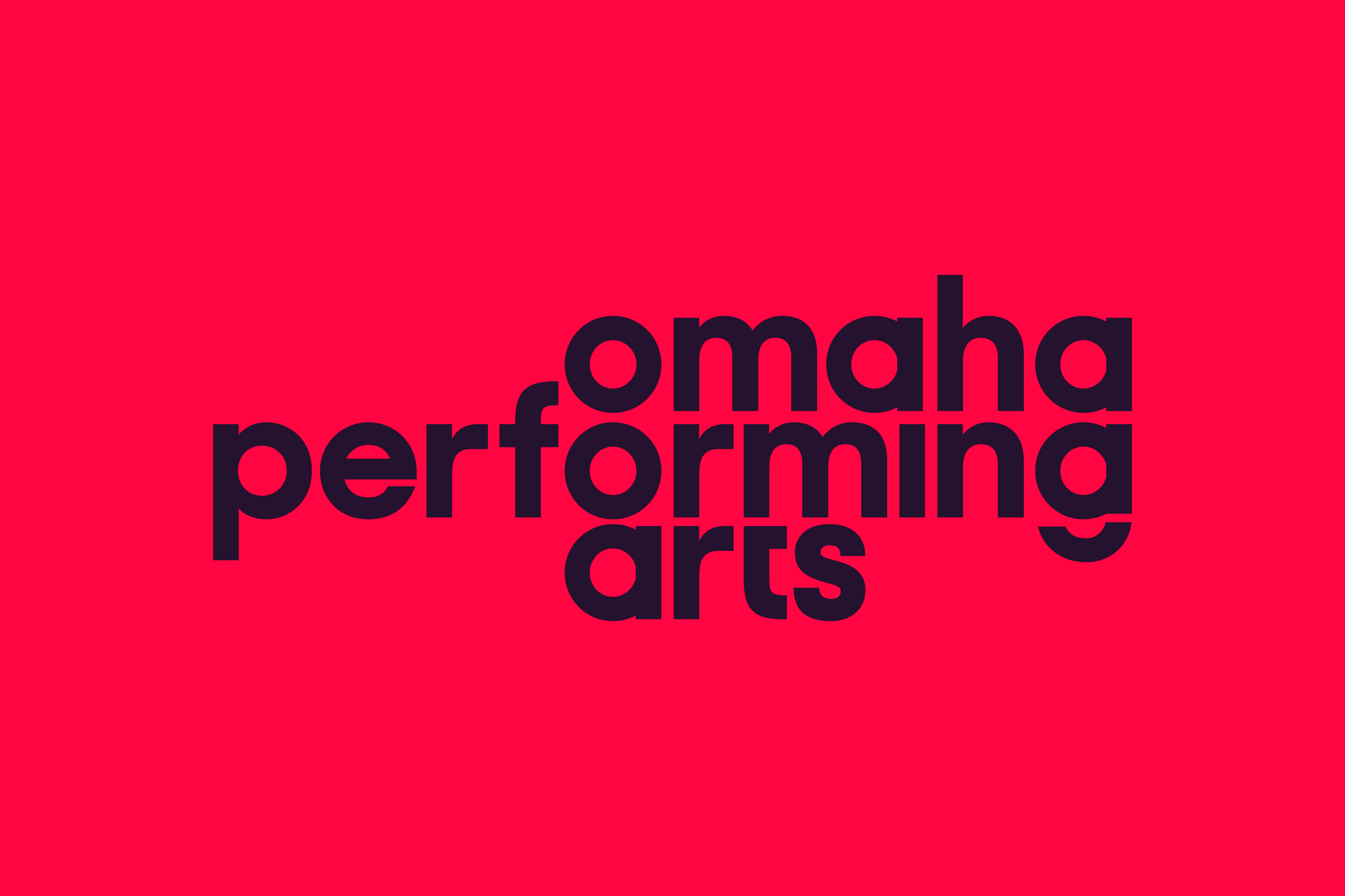 Cover image: Omaha Performing Arts Rebrand