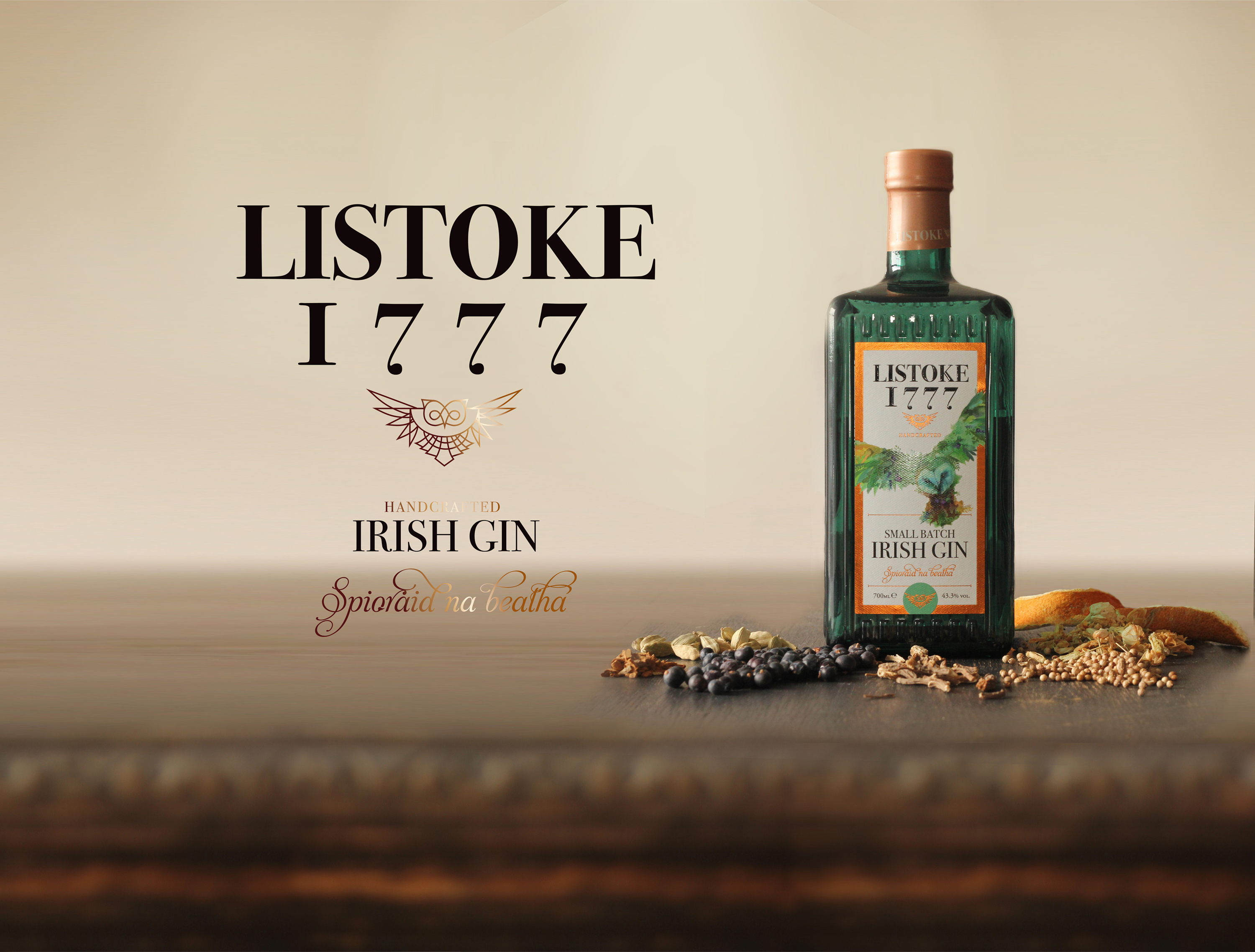 Cover image: Listoke Gin - Packaging