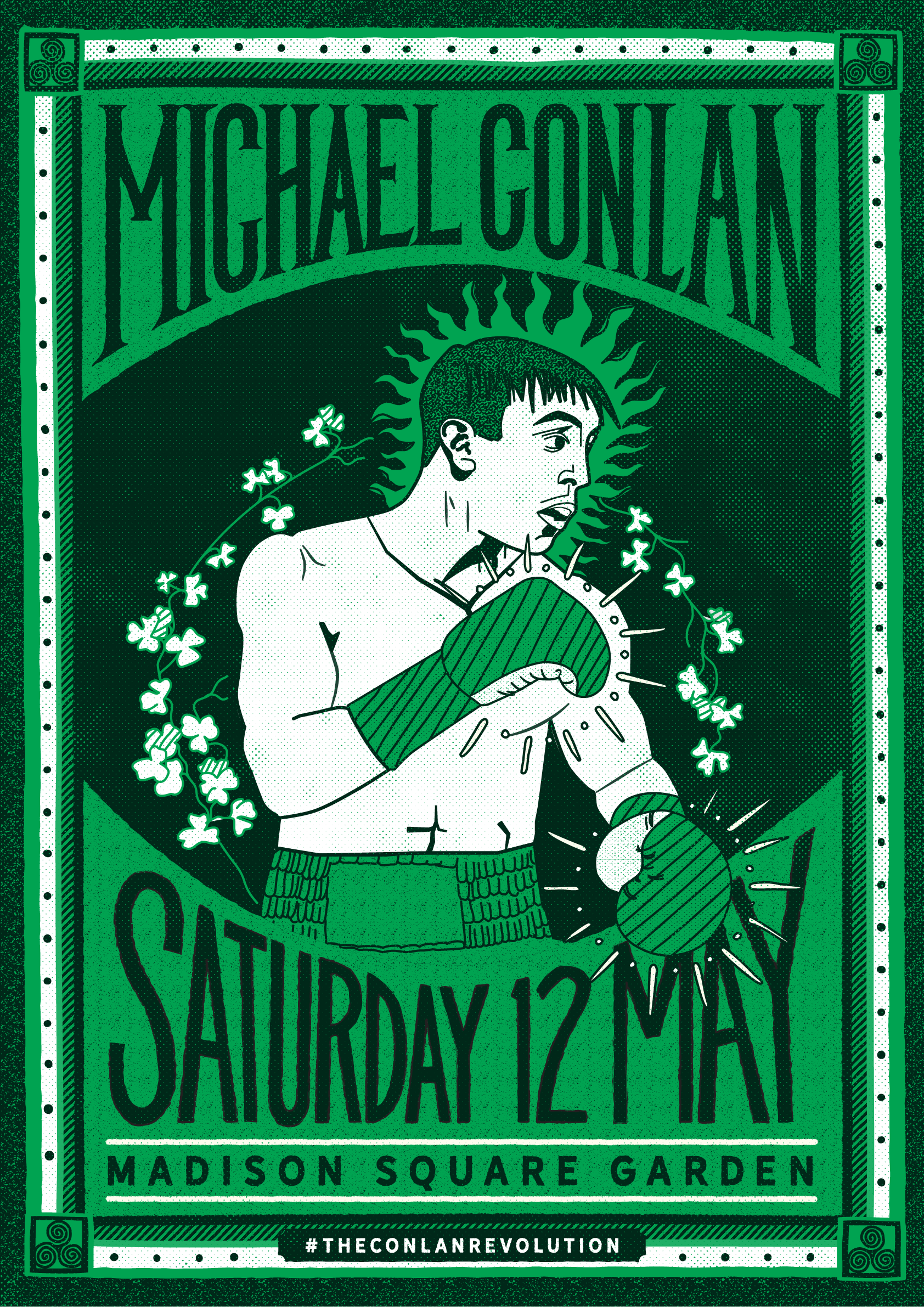 Cover image: Michael Conlan at Madison Square Garden