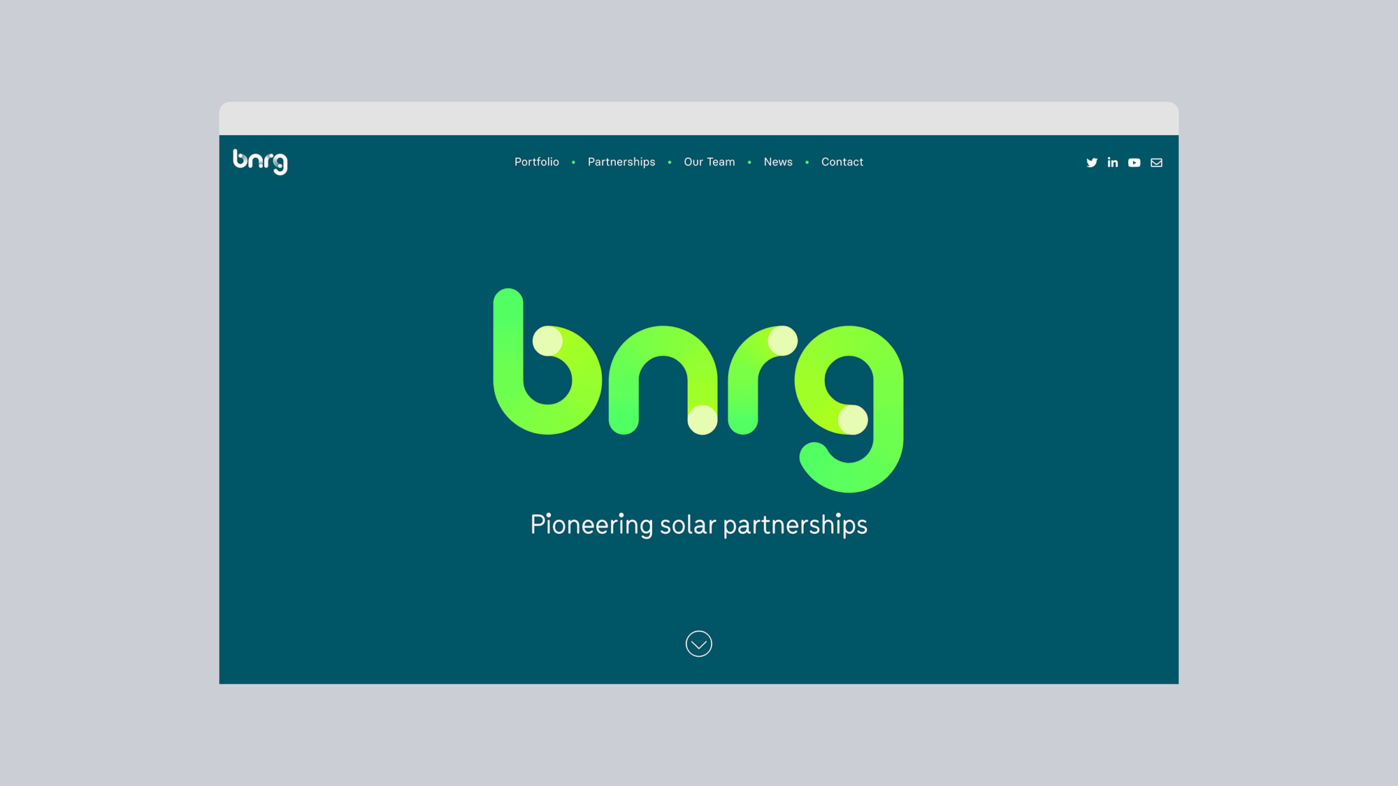 Cover image: BNRG — Identity & Website (2020)