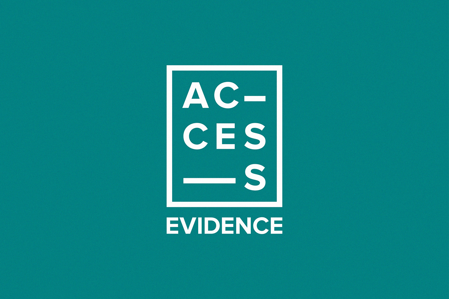 Cover image: Access Evidence