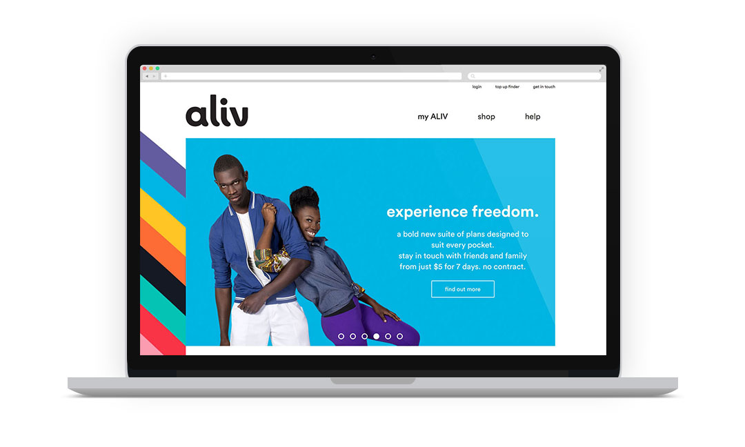 Cover image: Aliv website