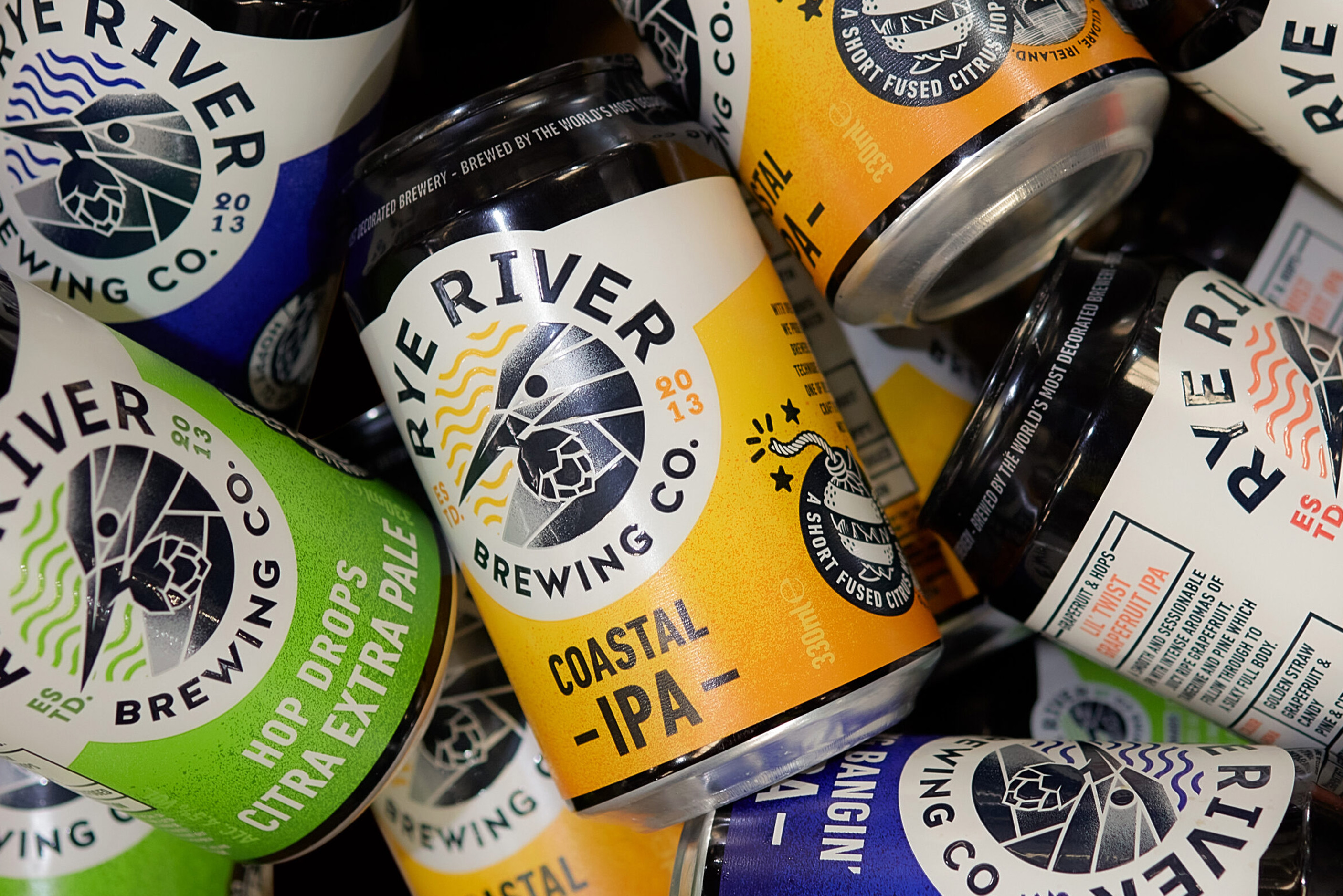 Cover image: Rye River Brewing Co. Rebrand and Packaging