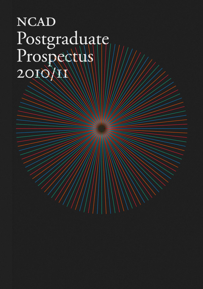 Cover image: NCAD Postgraduate Prospectus (2010)