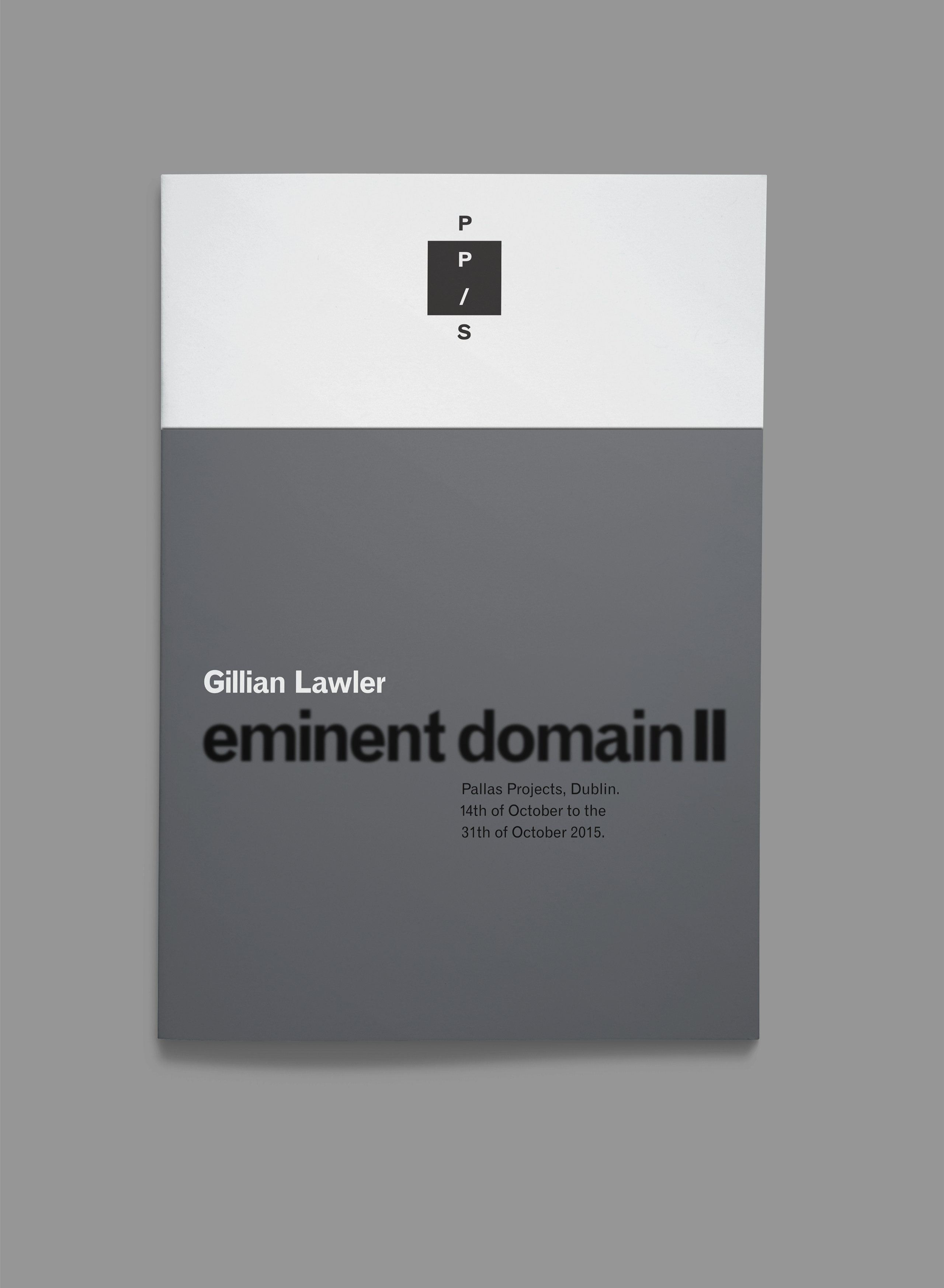 Cover image: Gillian Lawlor: eminent domain II