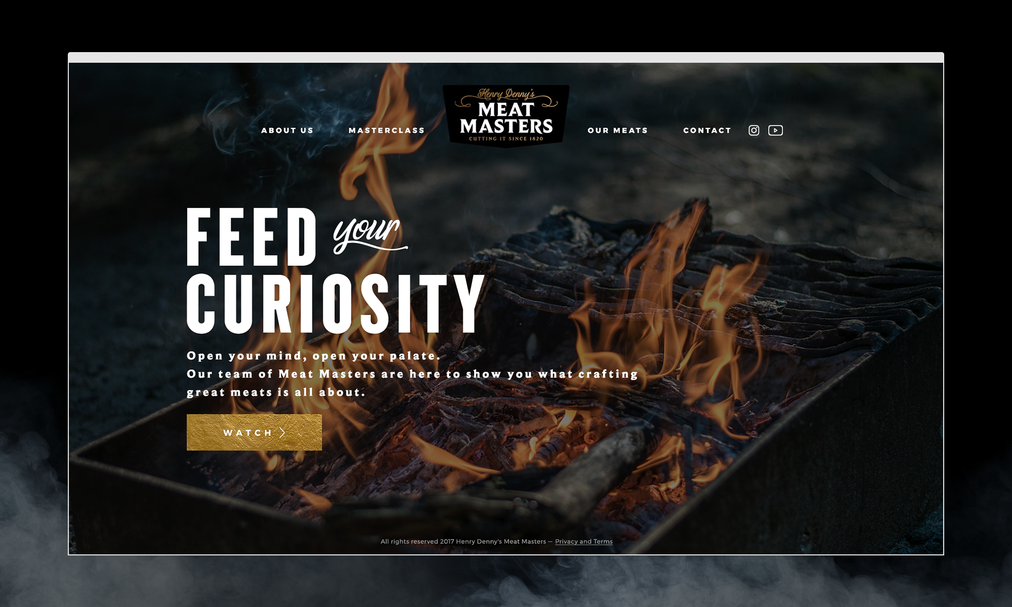 Cover image: Henry Denny's Meat Masters website