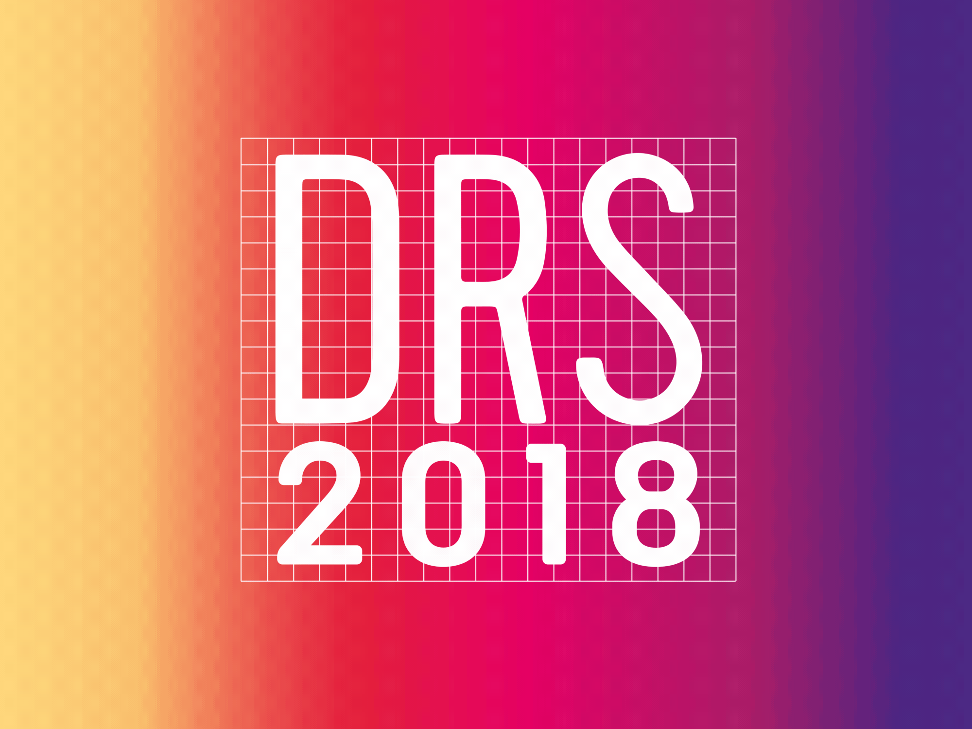Cover image: DRS 2018