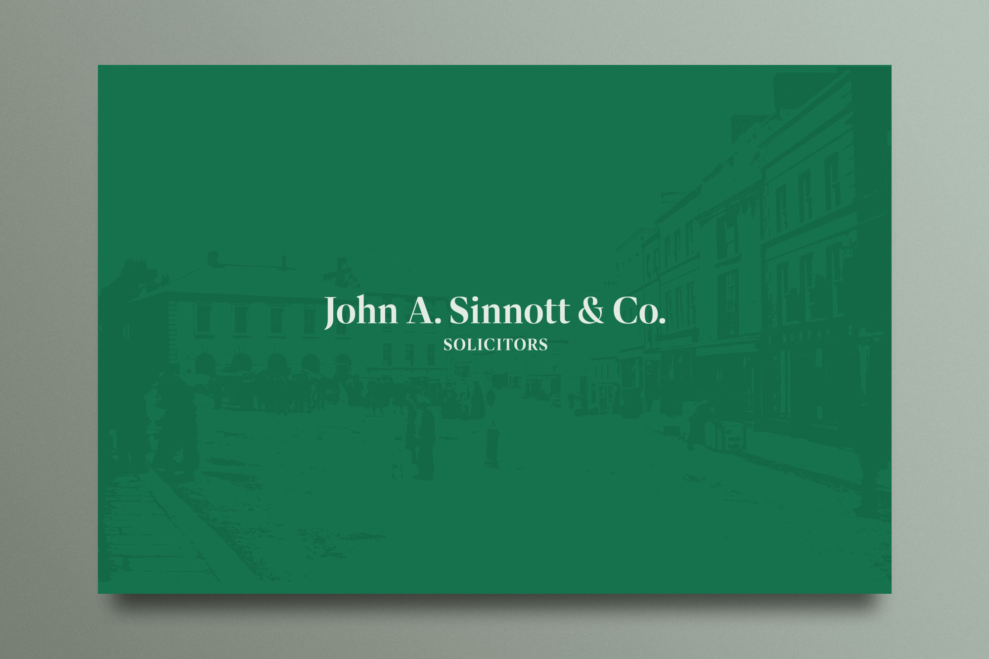 Cover image: John A. Sinnott & Co. Solicitors