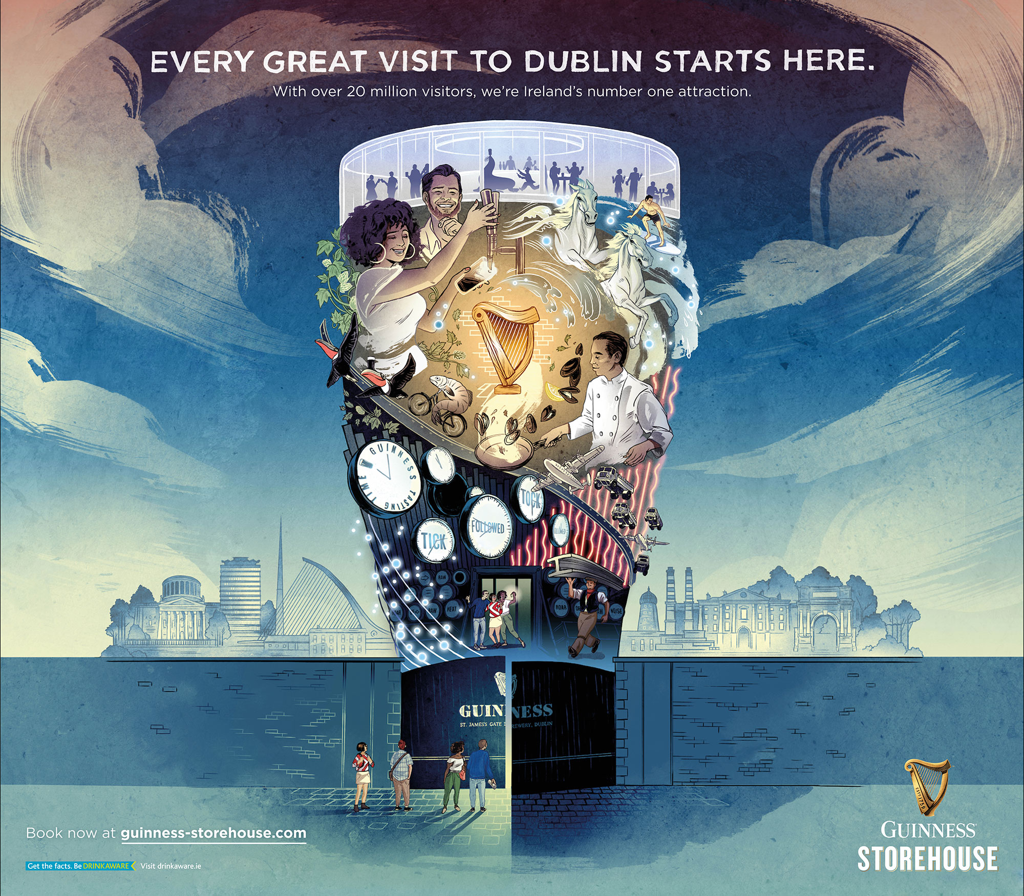 Cover image: Guinness Storehouse experience visual