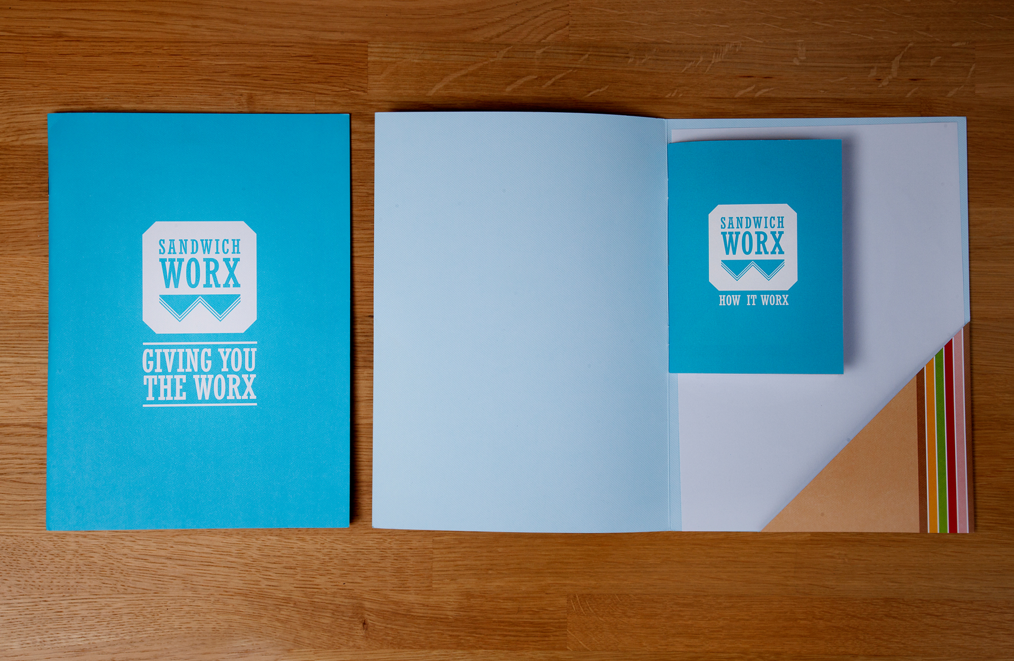 Cover image: Sandwich Worx Brochure