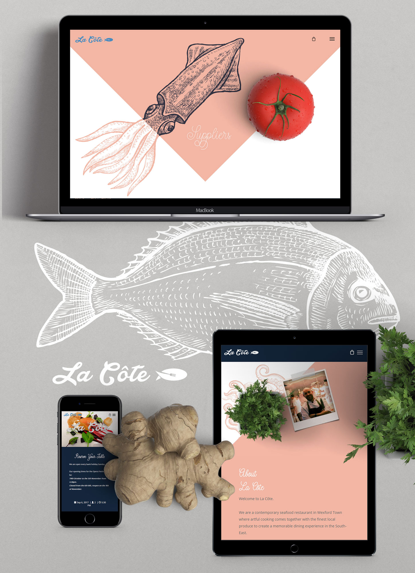 Cover image: La Côte Website Design