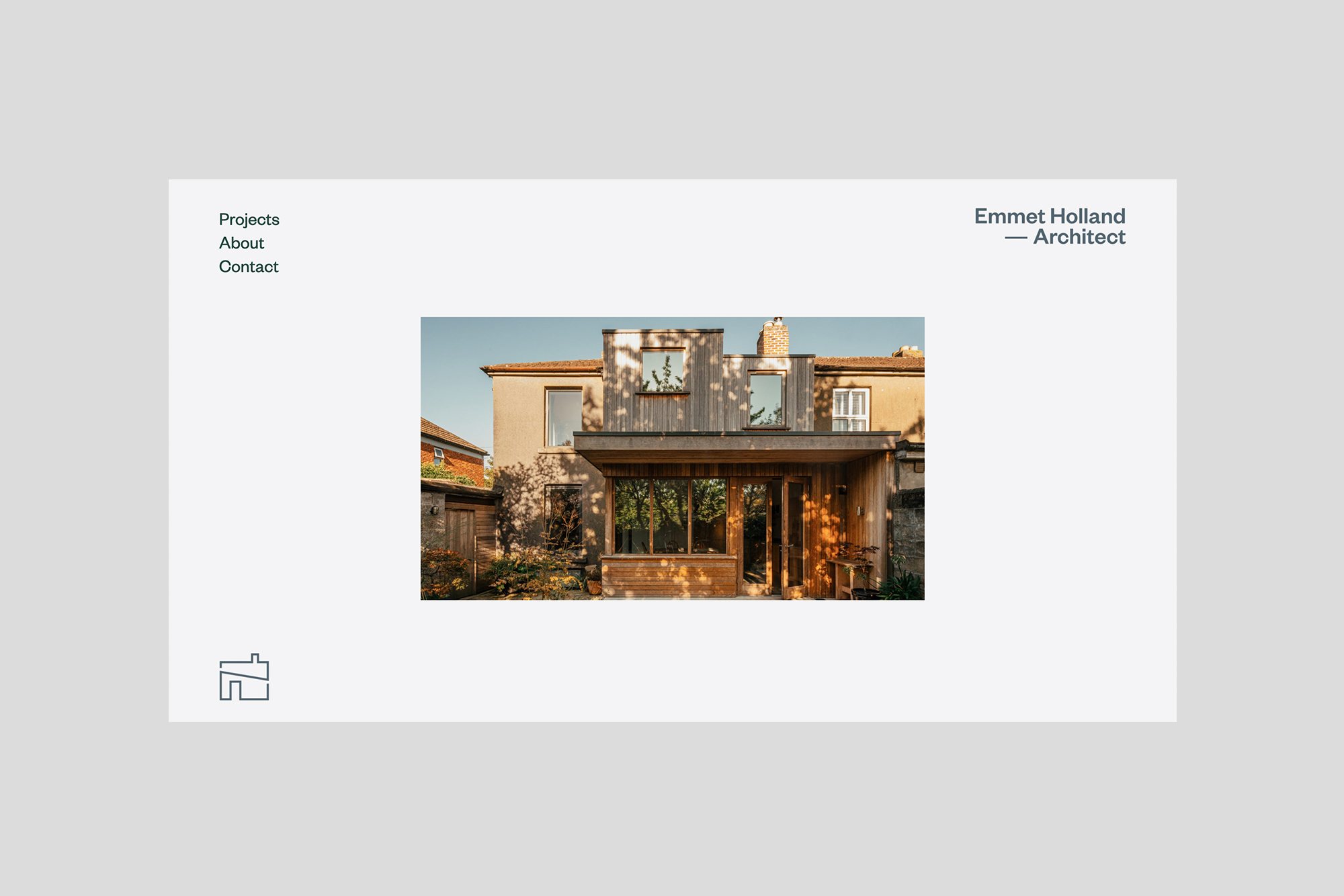 Cover image: Emmet Holland Architect – Website