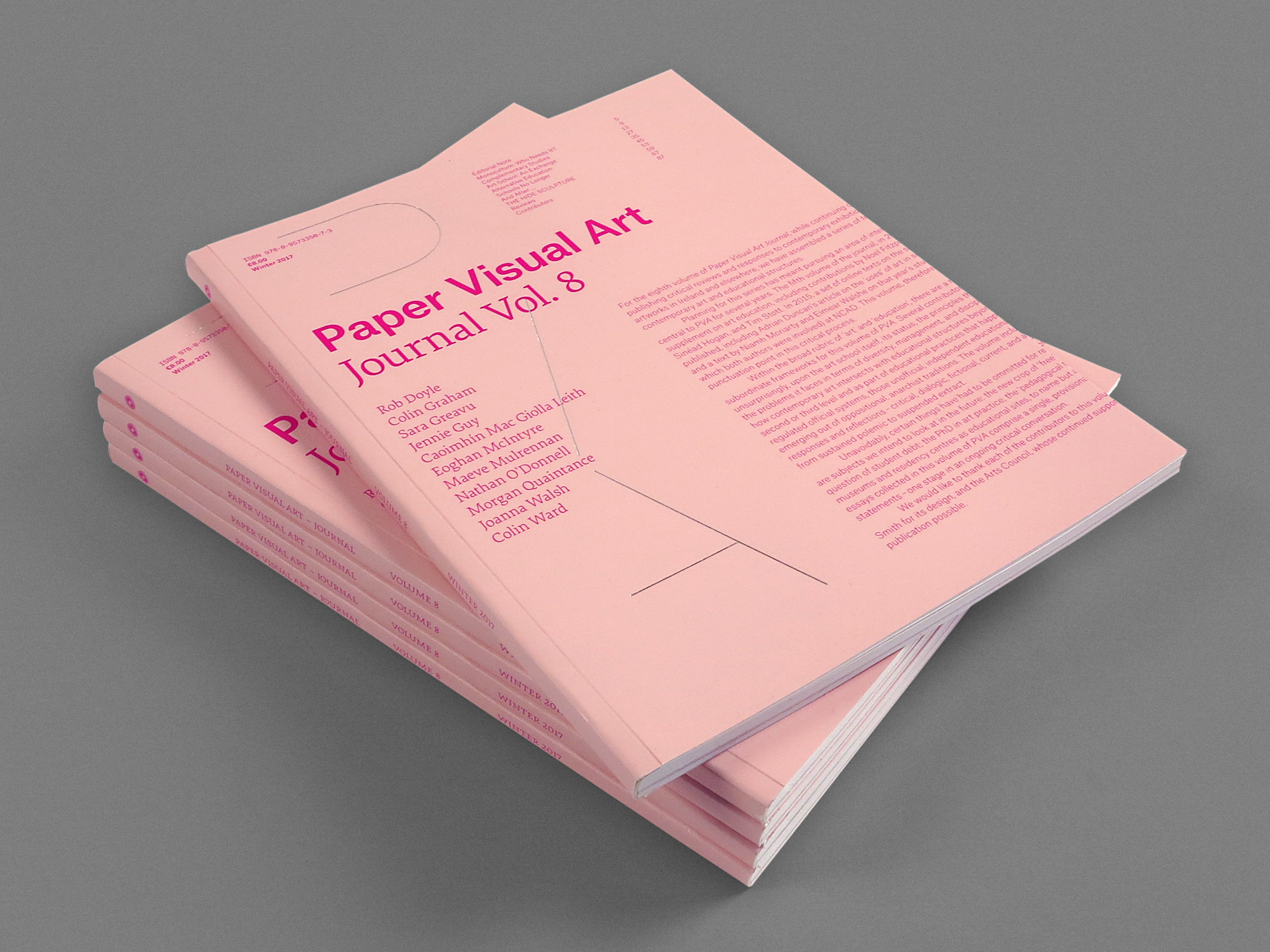 Cover image: Paper Visual Art Journal – Volume 8