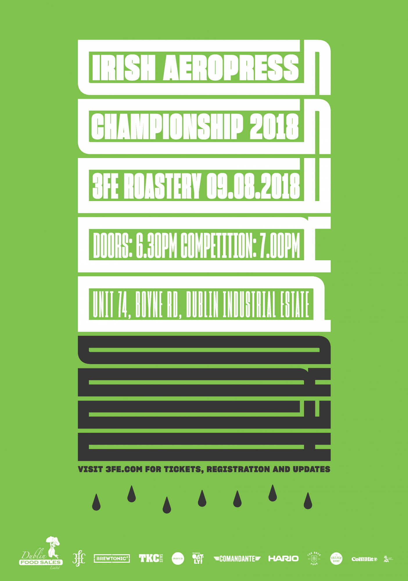 Cover image: 3fe Aeropress Championship