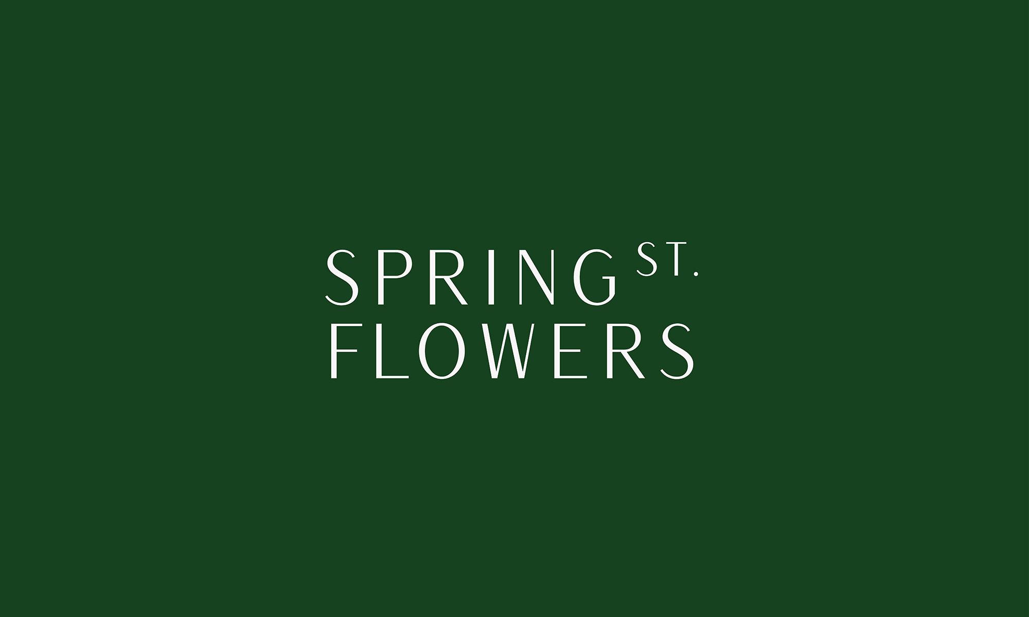 Cover image: Spring St. Flowers