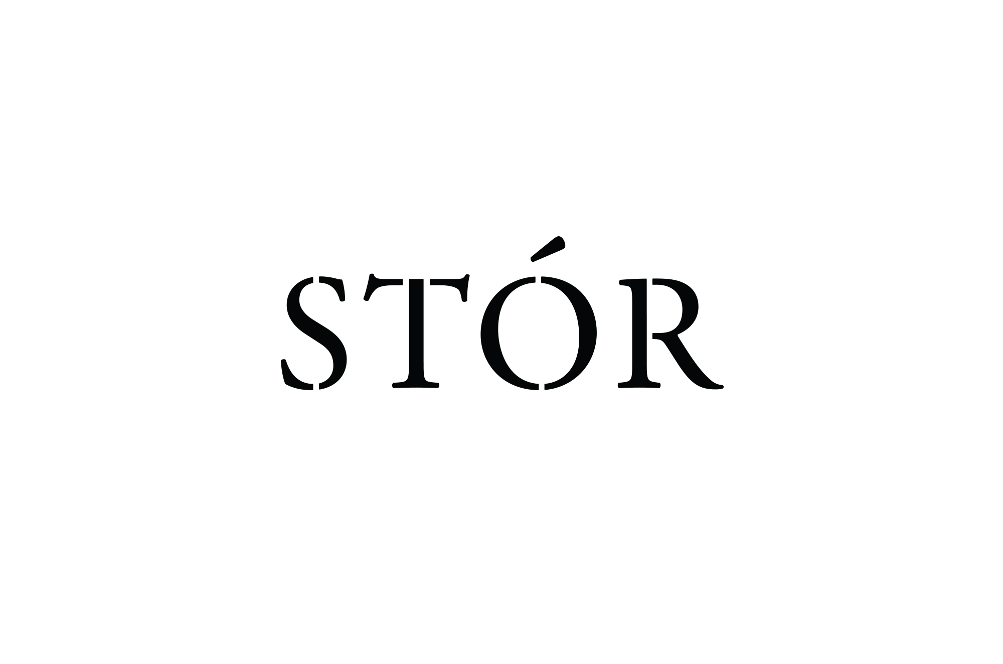 Cover image: STÓR