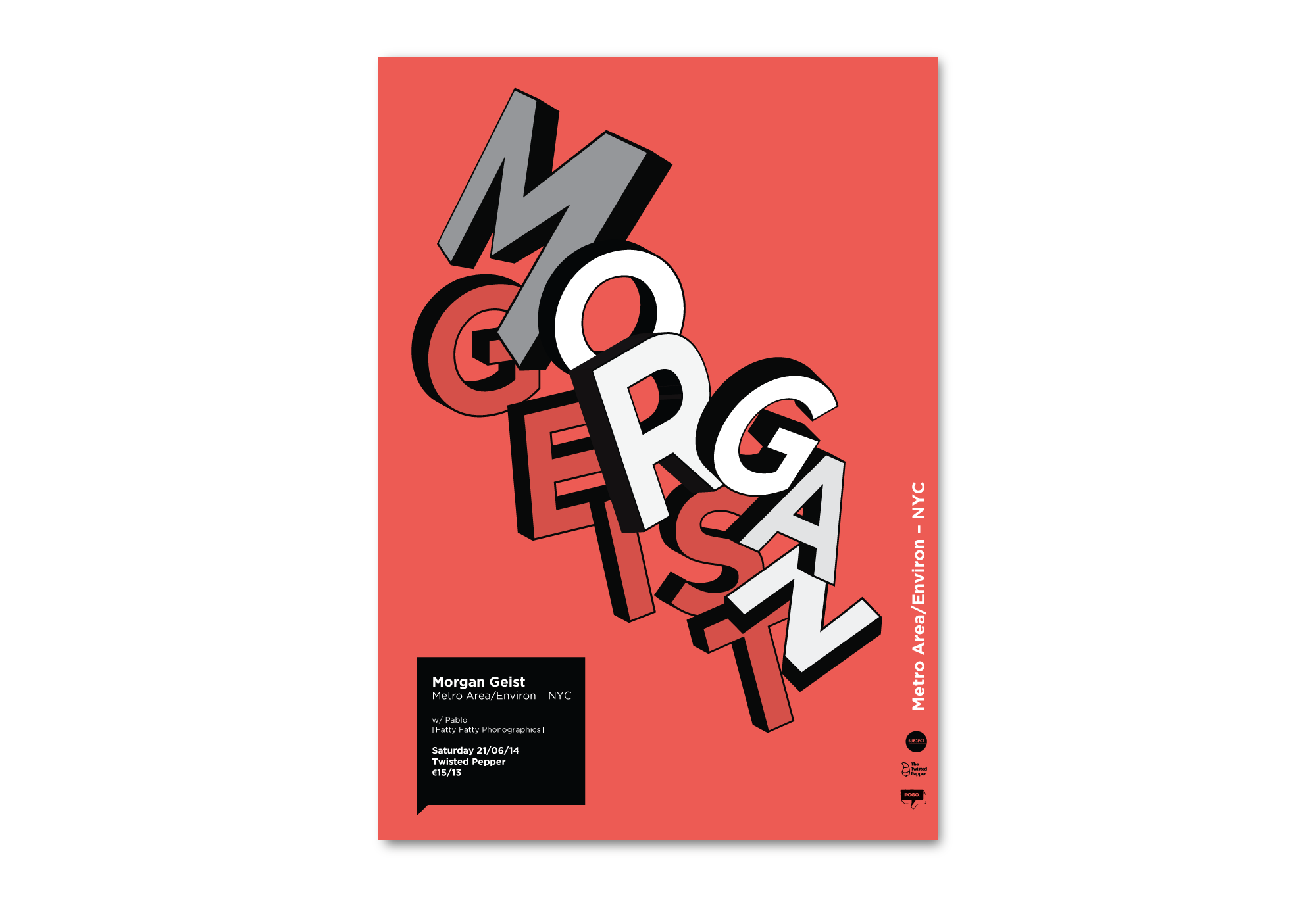 Cover image: Morgan Geist Poster