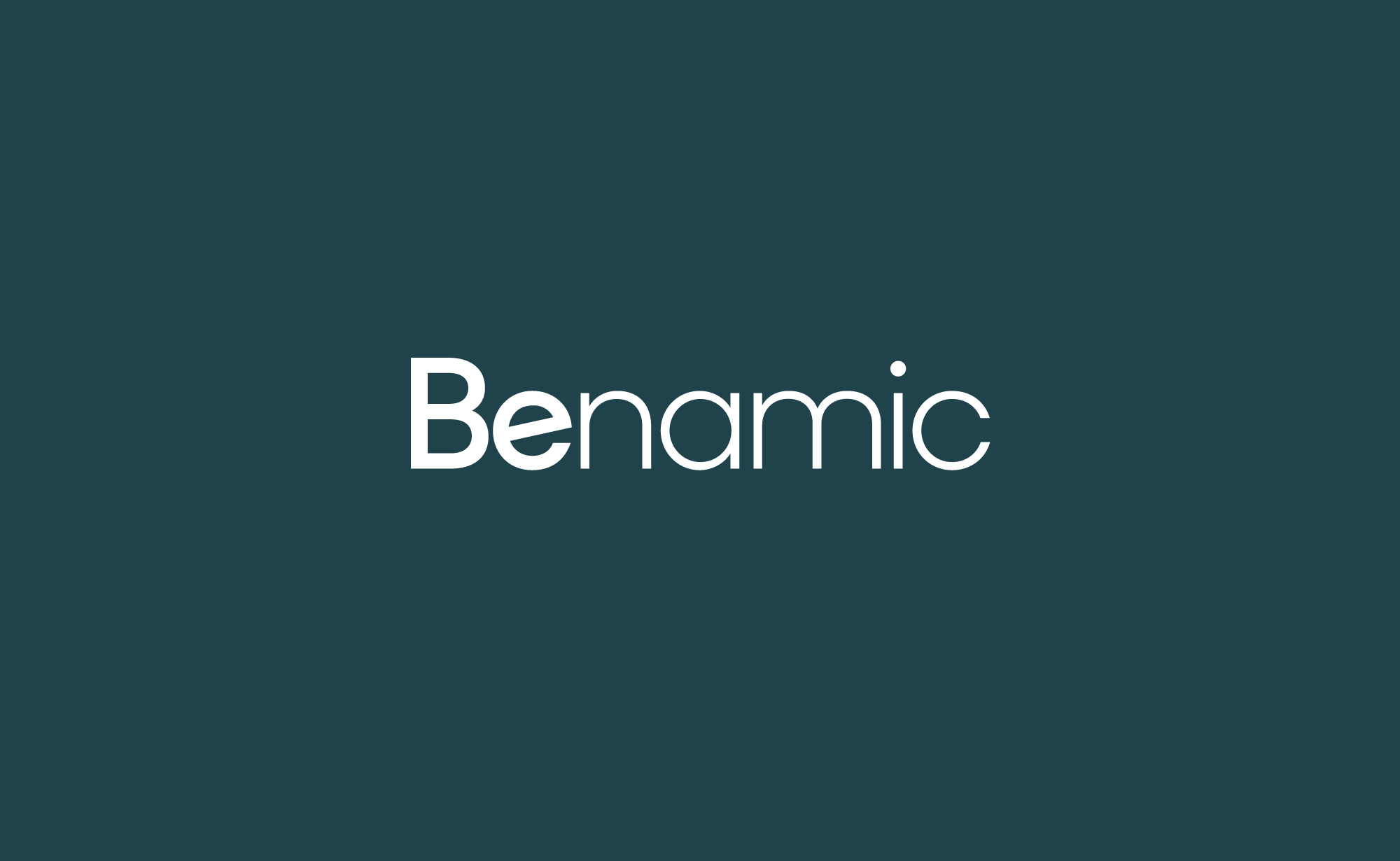 Cover image: Benamic - Rebrand