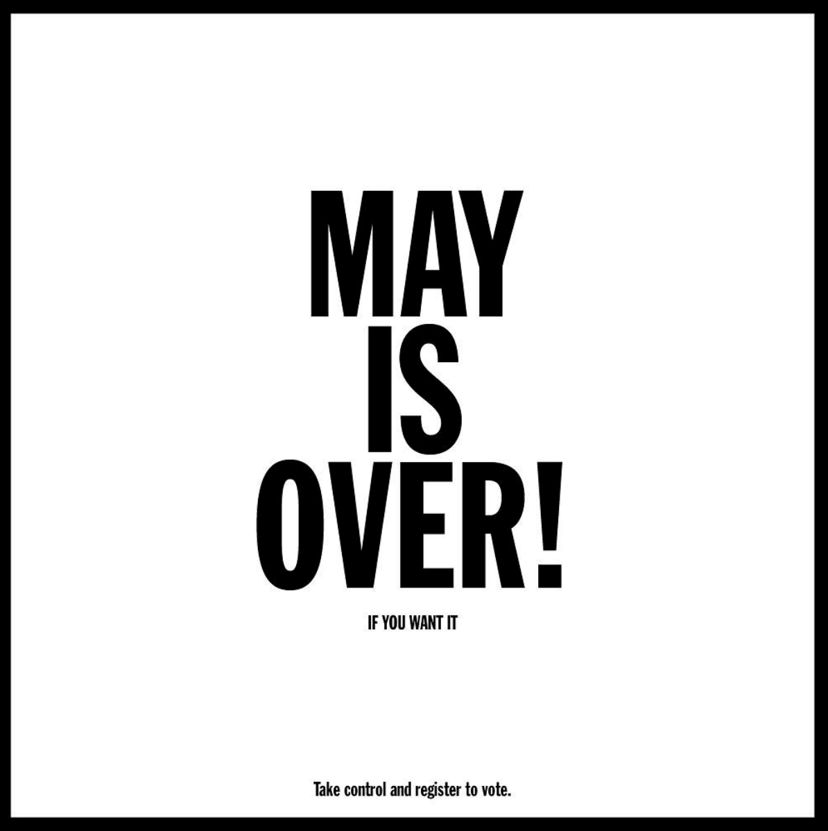 Cover image: May is Over!