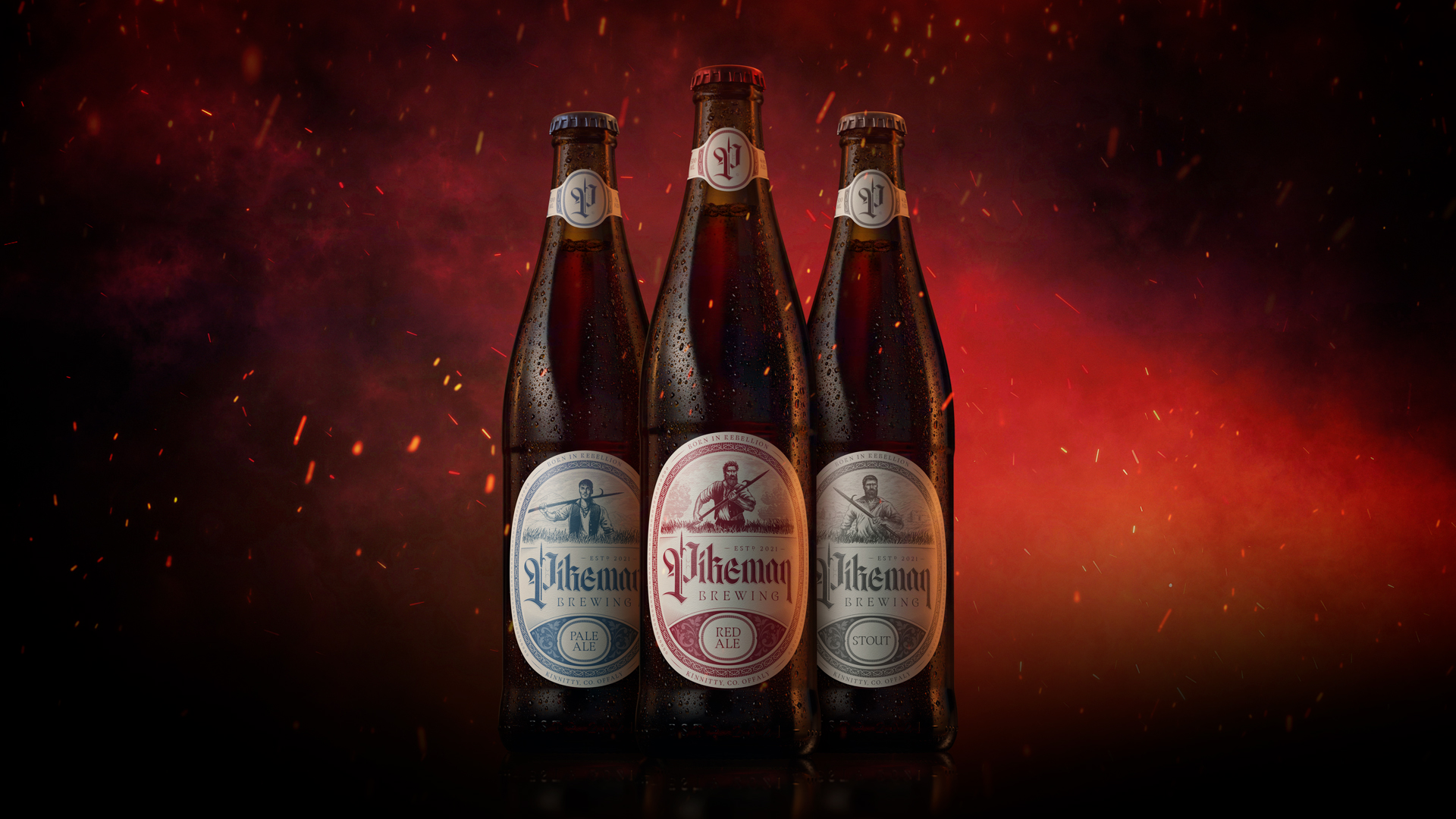 Cover image: Pikeman Brewing — Branding & Packaging Design