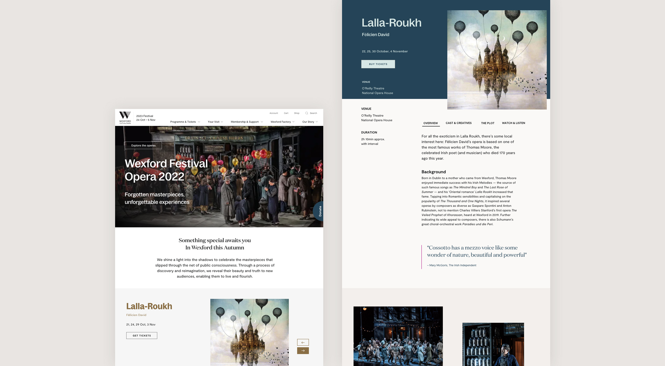 Cover image: Wexford Festival Opera Website