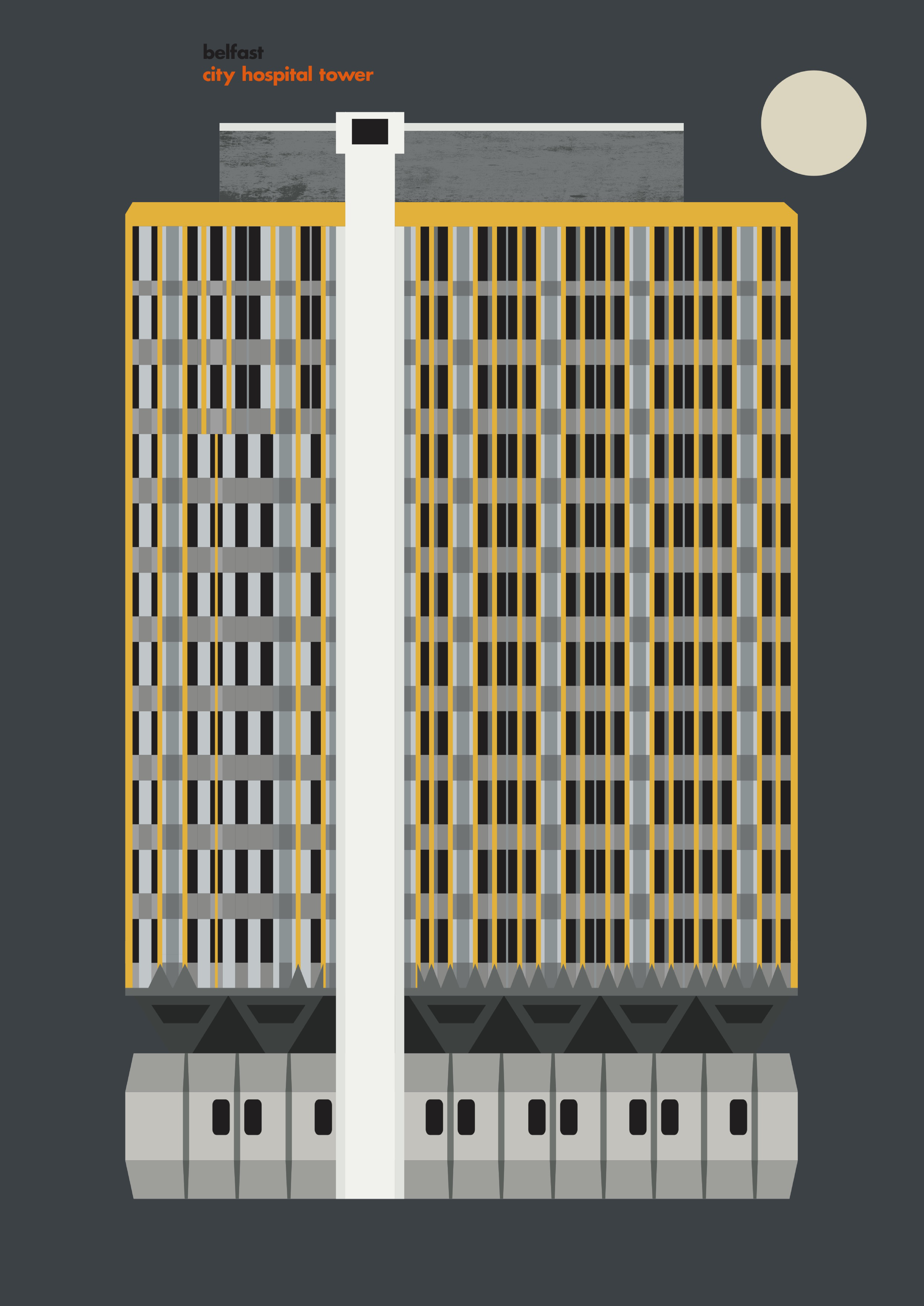 Cover image: Belfast Buildings - Belfast City Hospital Tower
