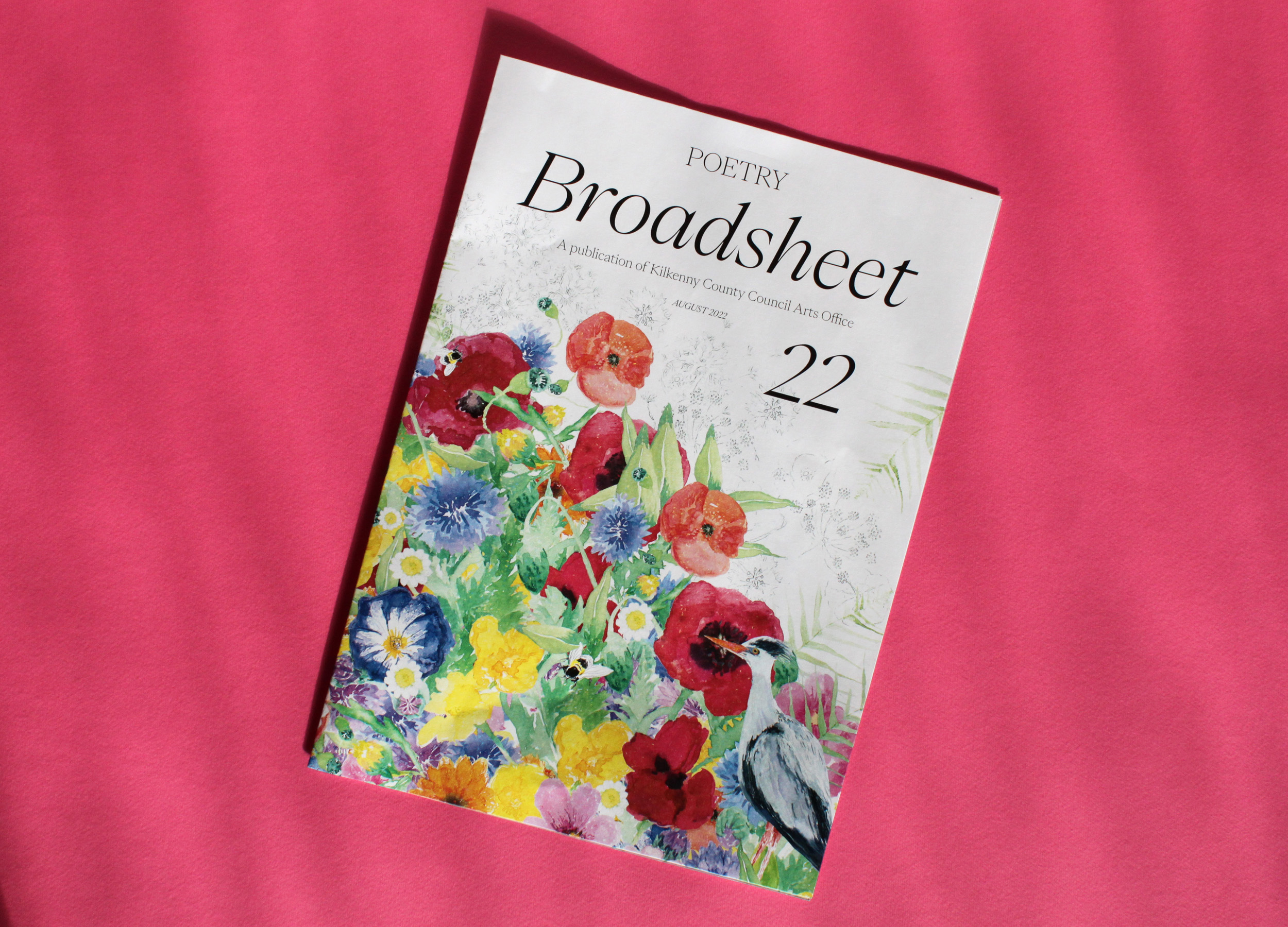 Cover image: Poetry Broadsheet 2022
