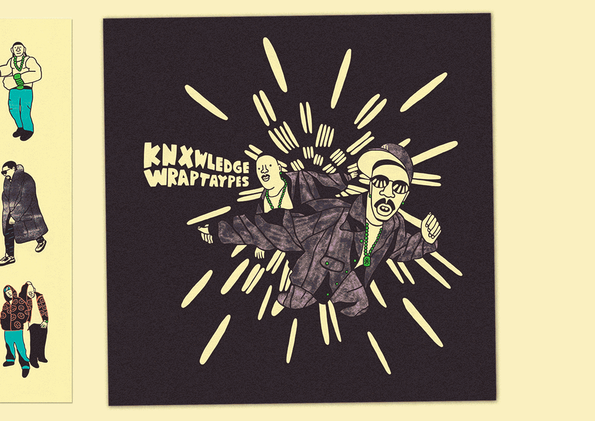 Cover image: Knxwledge – Wraptaypes