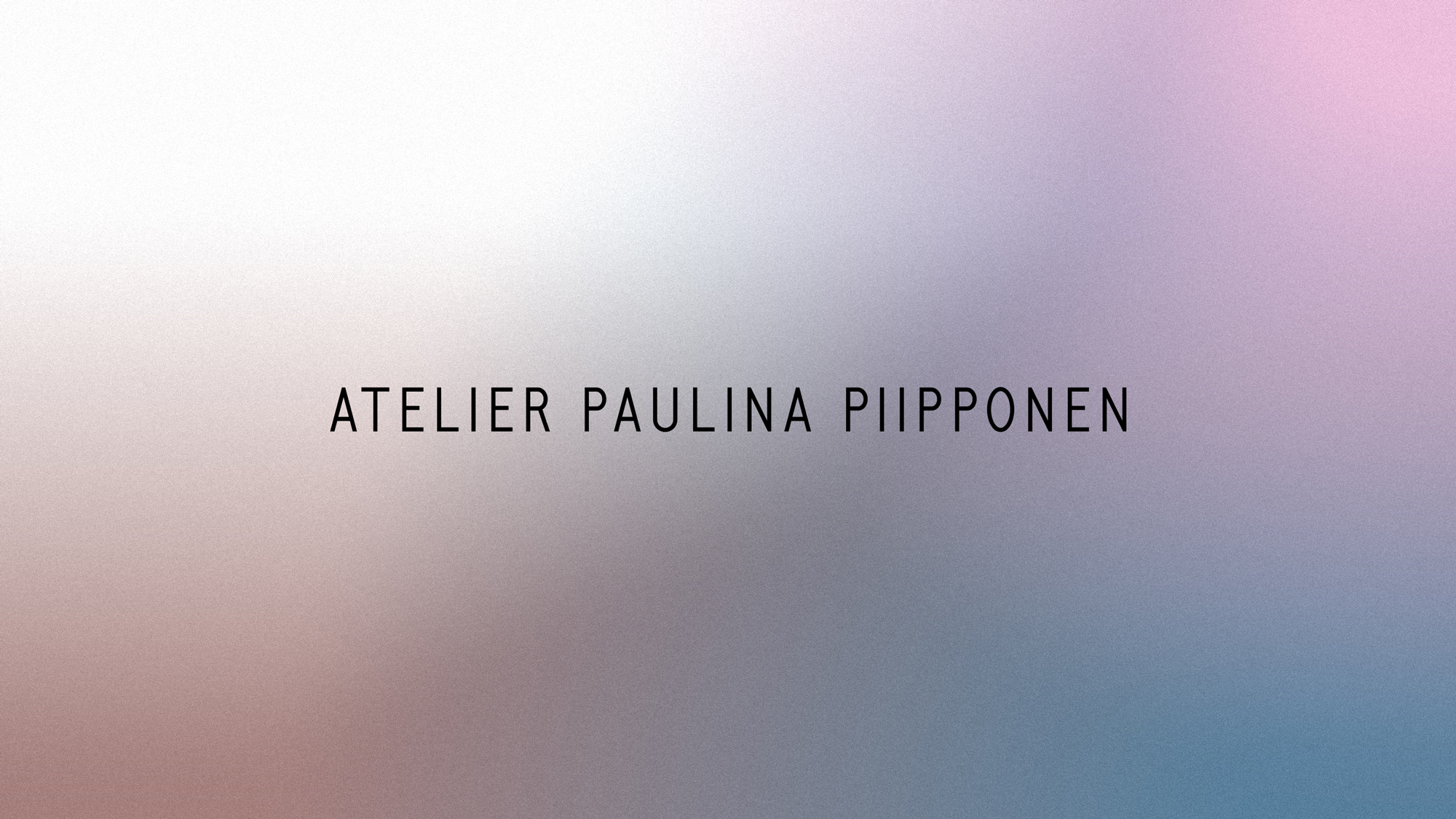 Cover image: Atelier Paulina Piipponen