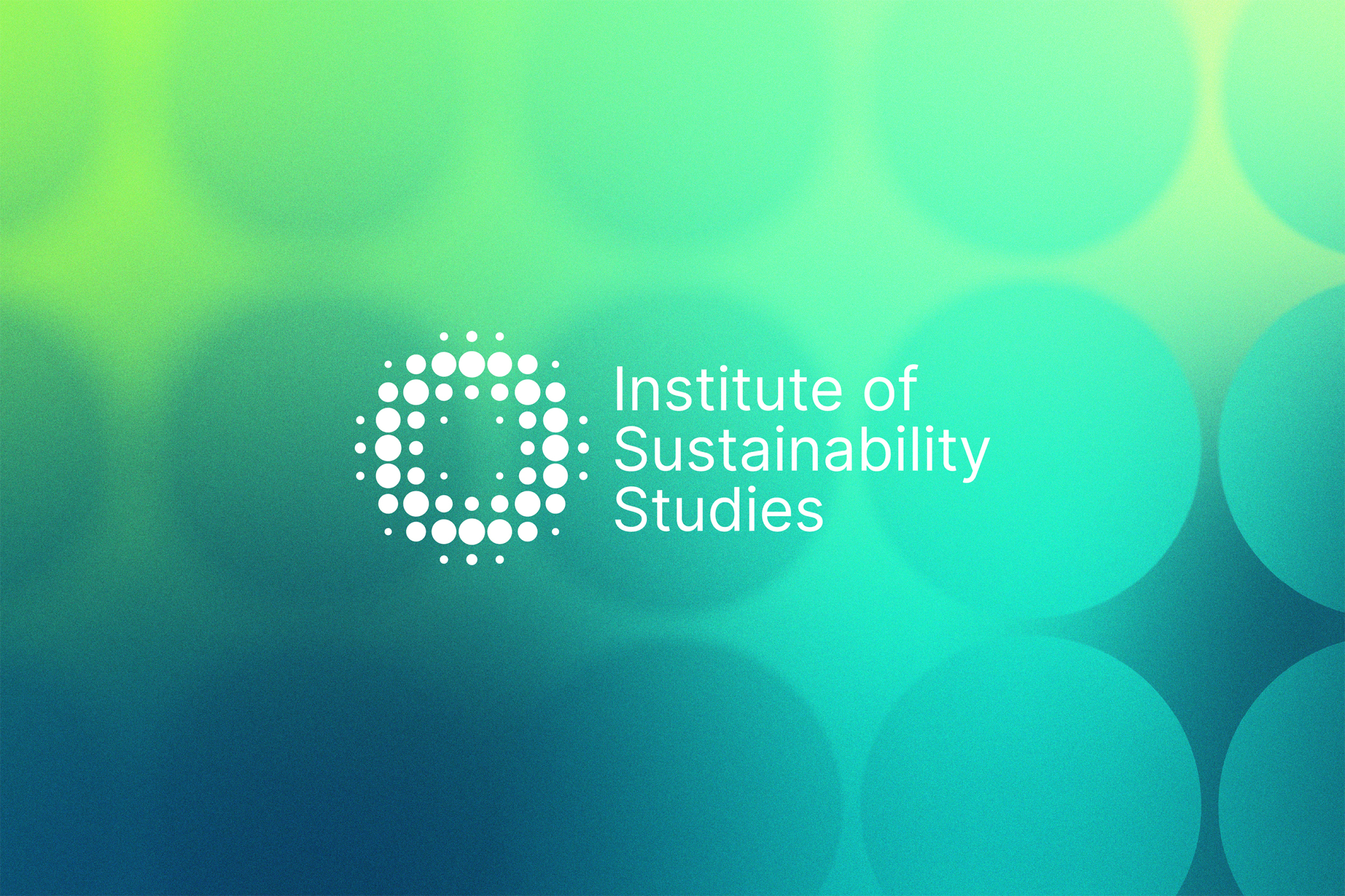 Cover image: The Institute of Sustainability Studies