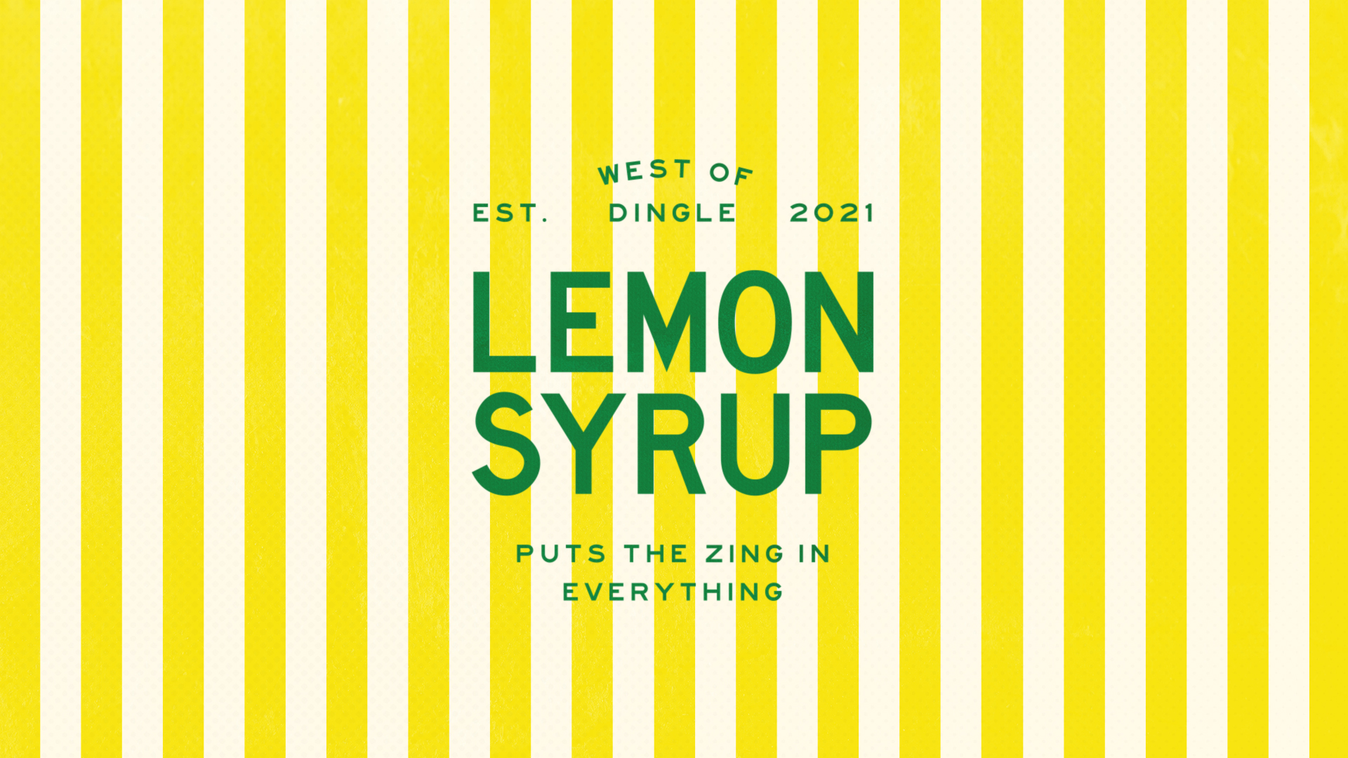 Cover image: West of Dingle Lemon Syrup