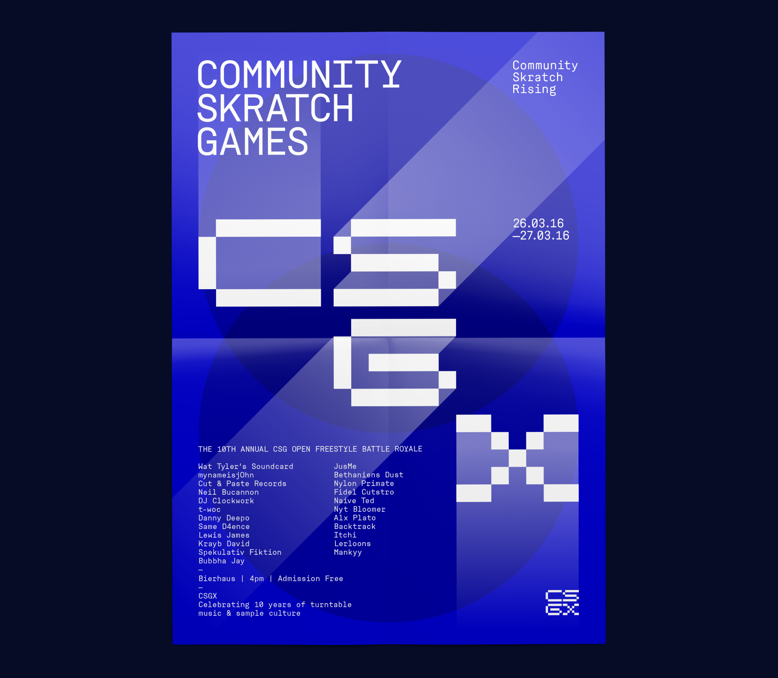 Cover image: Community Skratch Games X