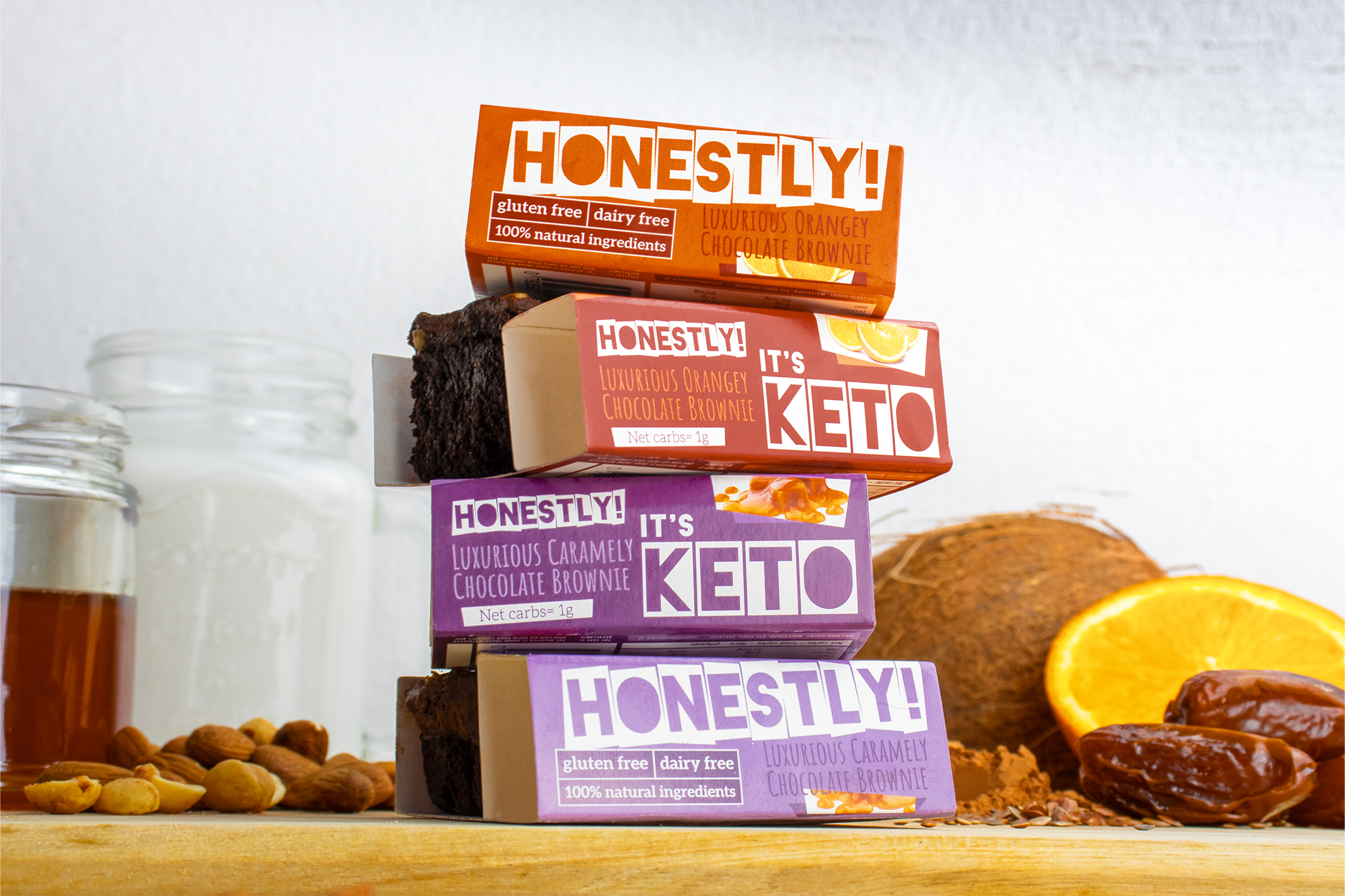 Cover image: Name, branding and packaging for Honestly!