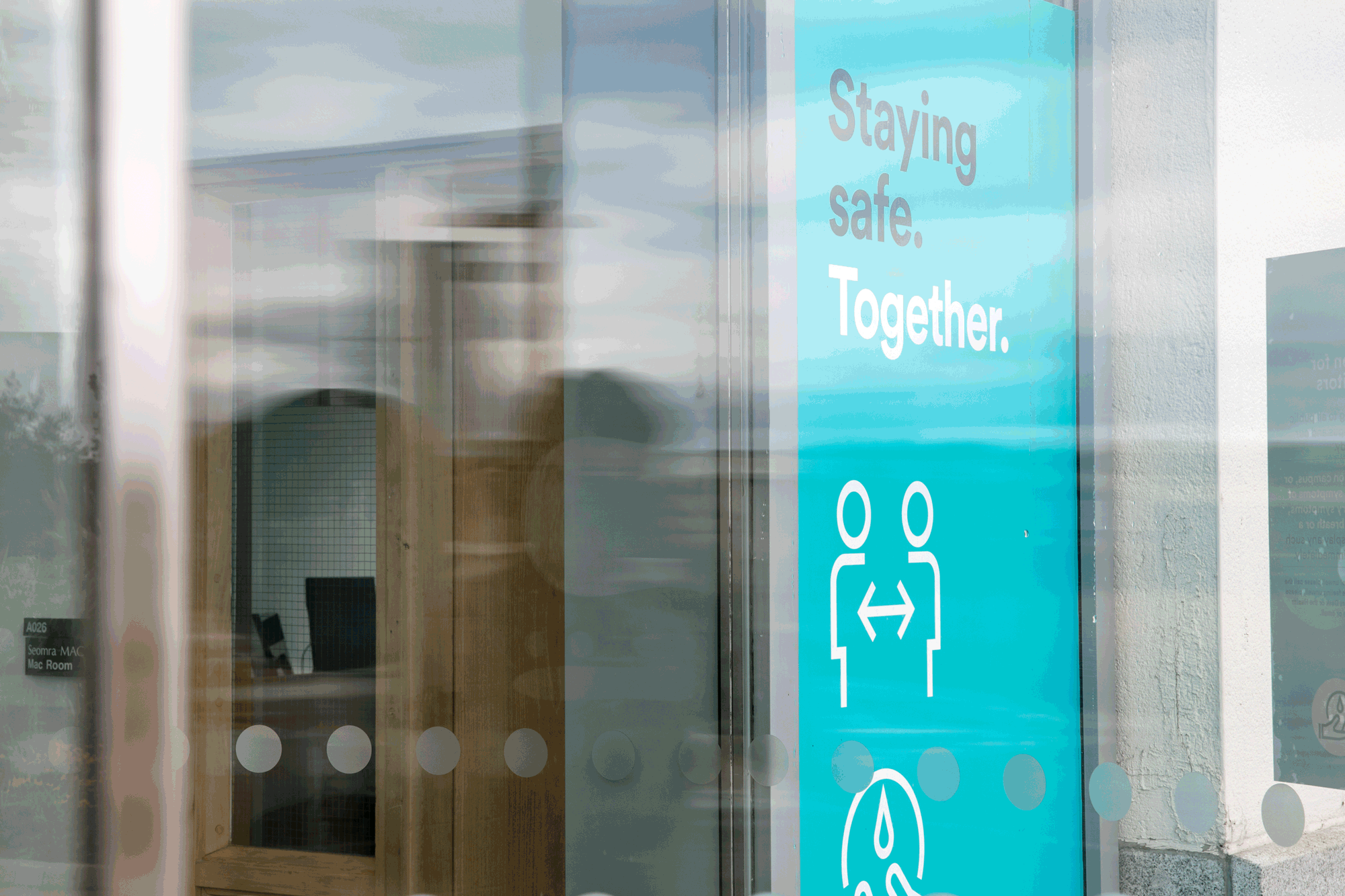Cover image: IADT Covid Communications and Wayfinding