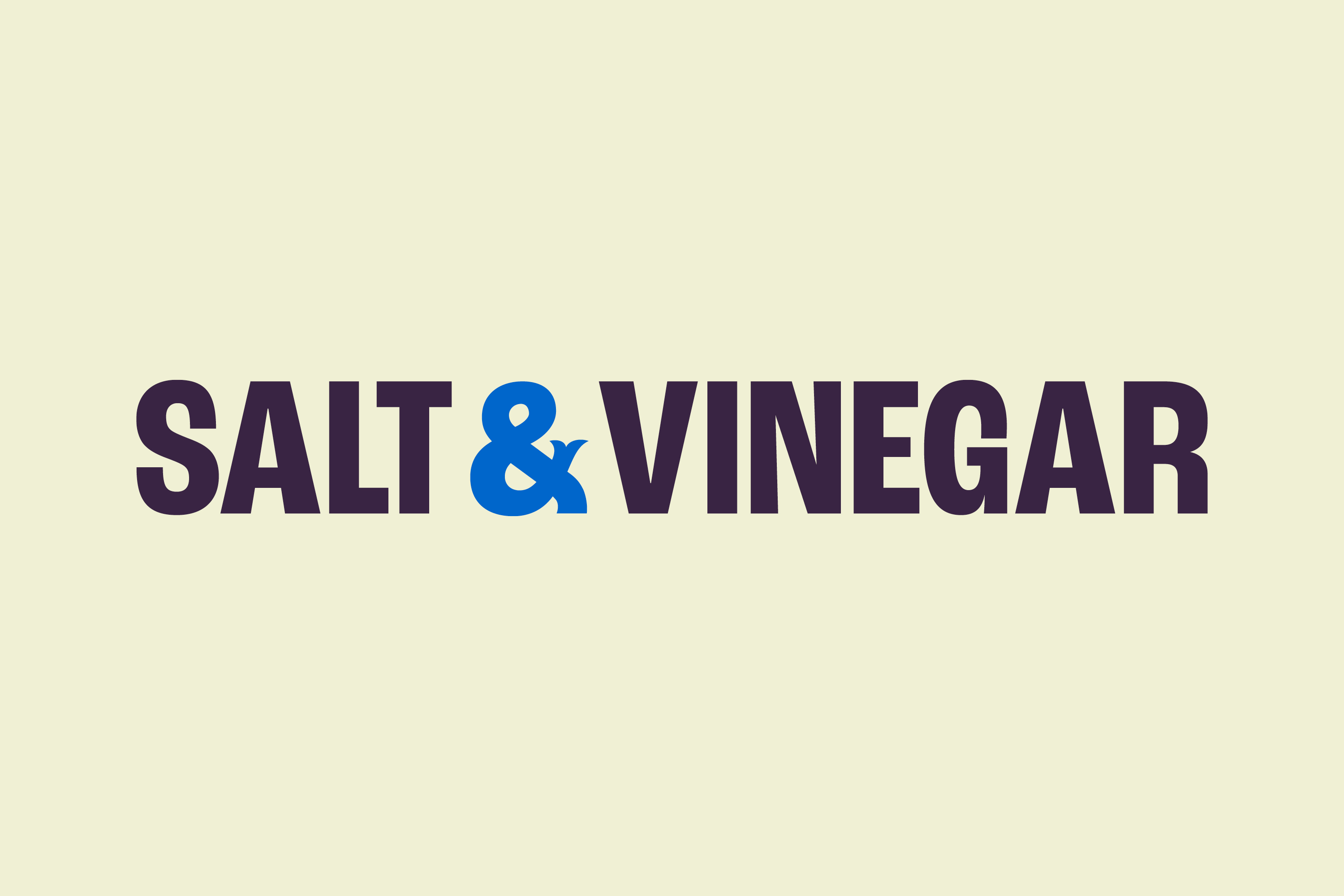 Cover image: Salt & Vinegar