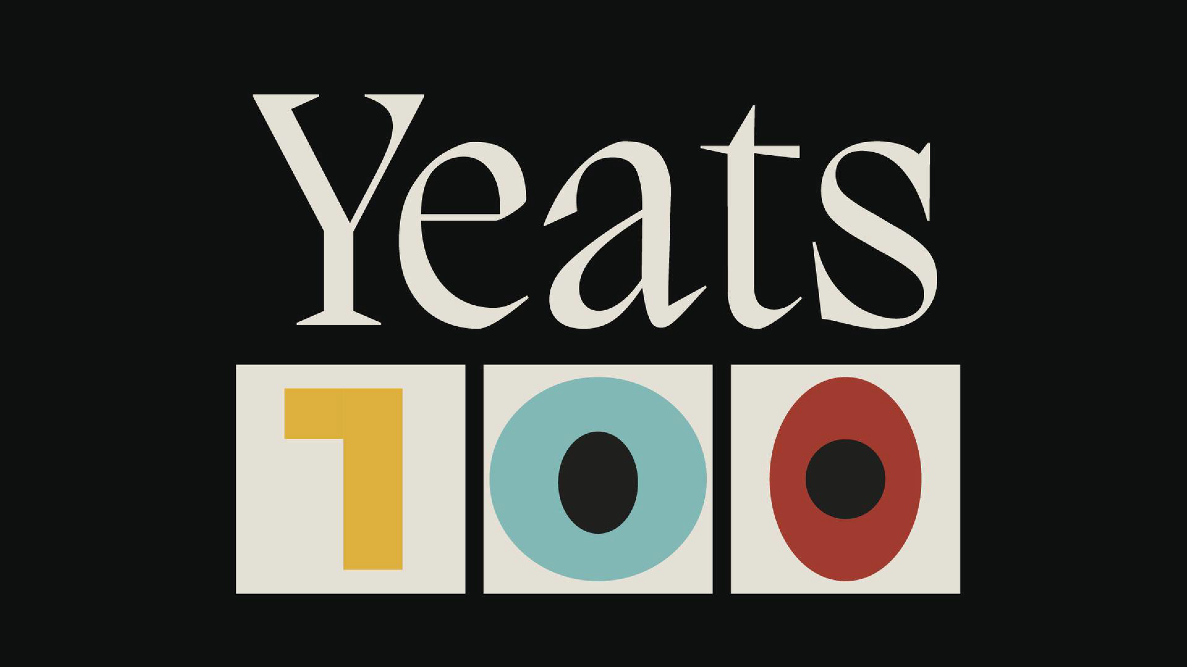 Cover image: Yeats 100