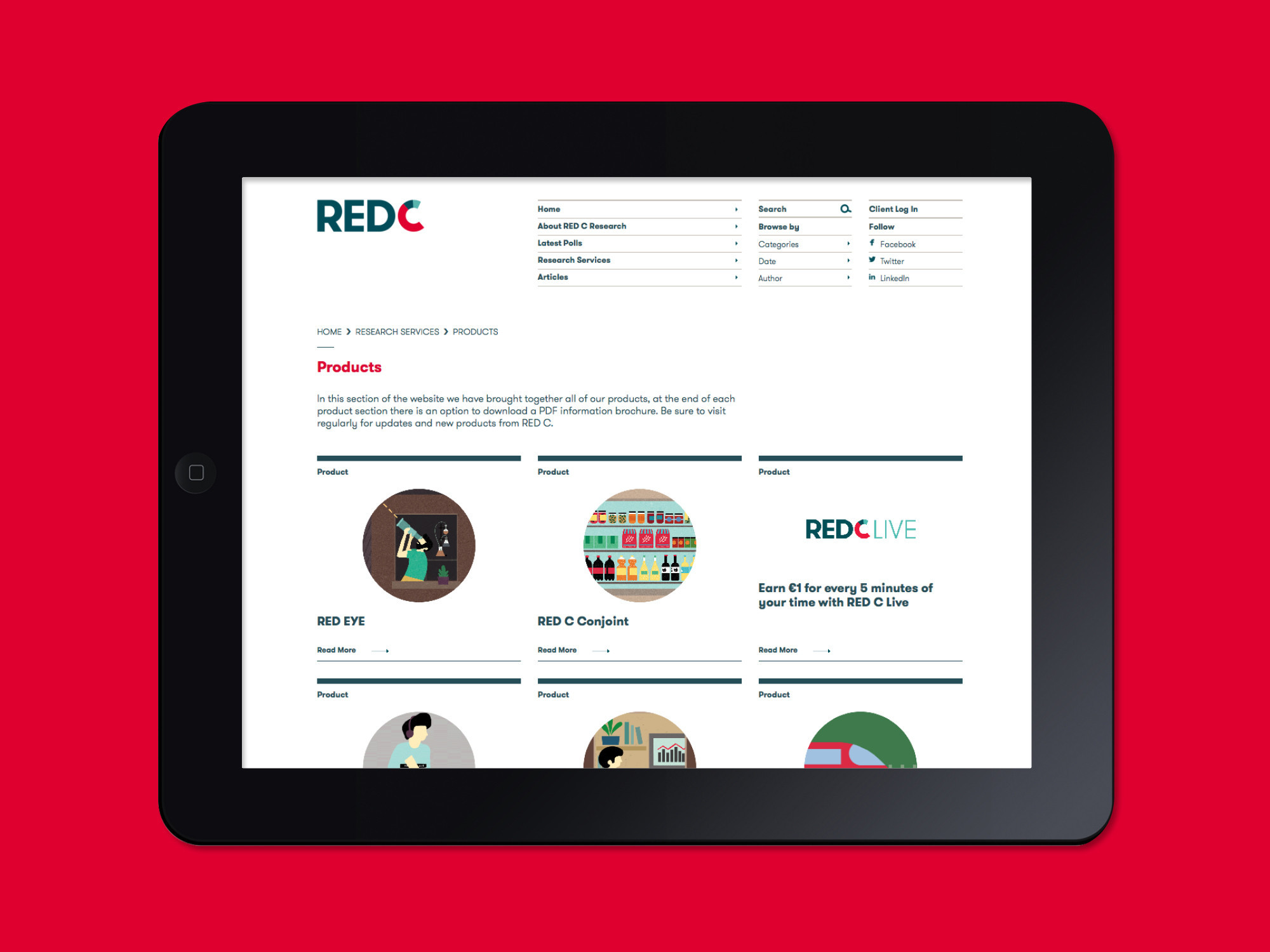 RED C Research Website (2015) 100 Archive