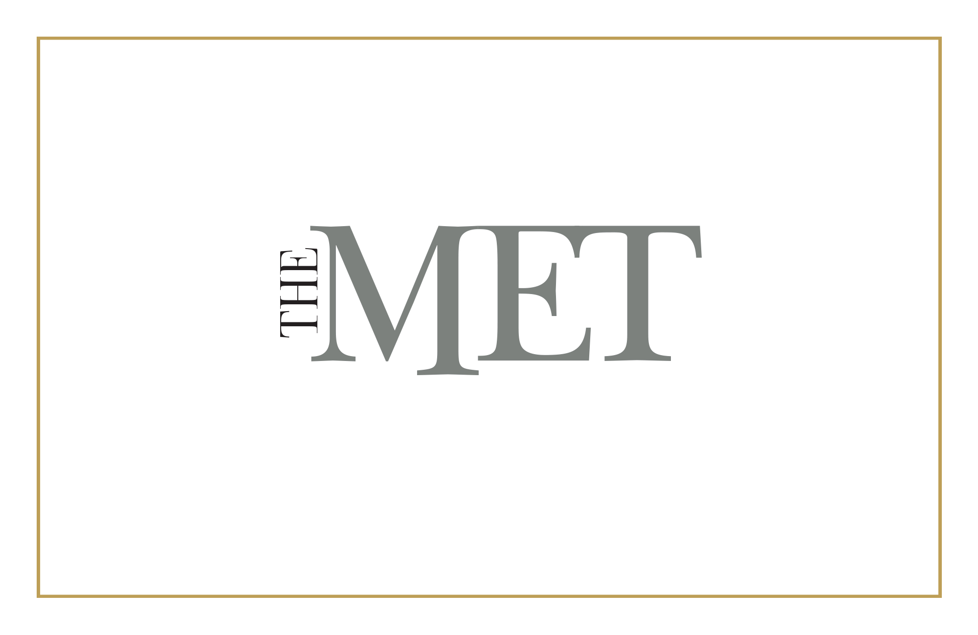 Cover image: The Met Logo