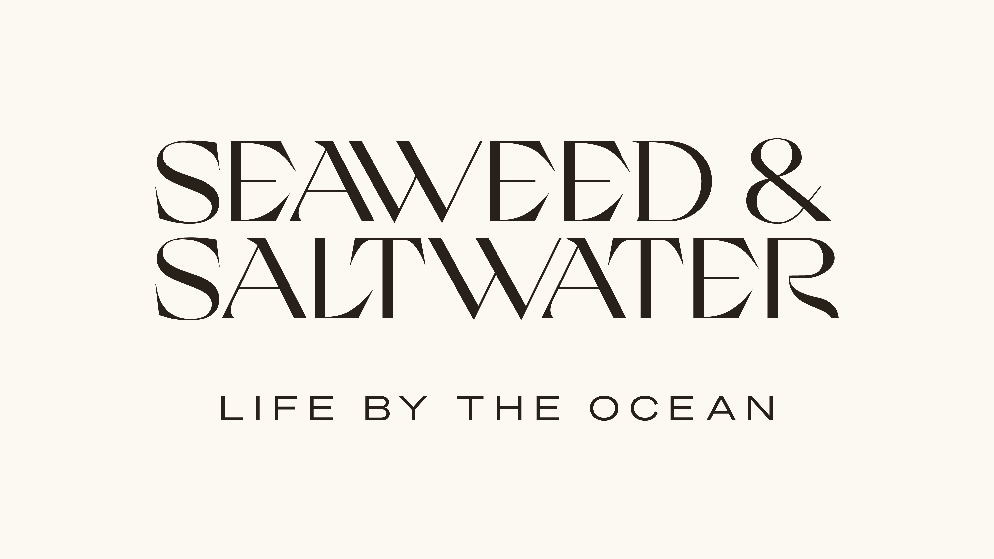 Seaweed & Saltwater — Branding – 100 Archive