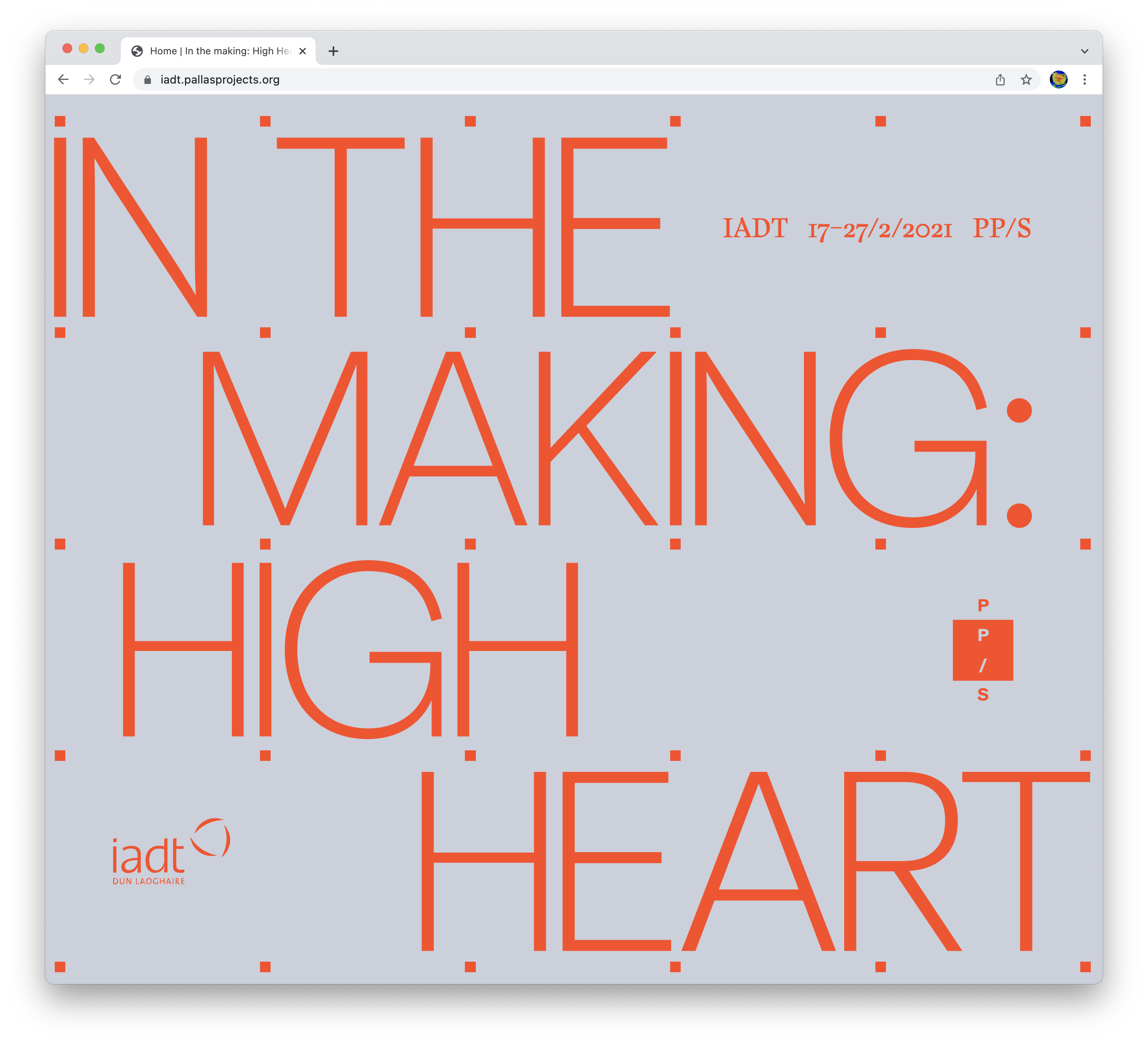 Cover image: In the Making: High Heart