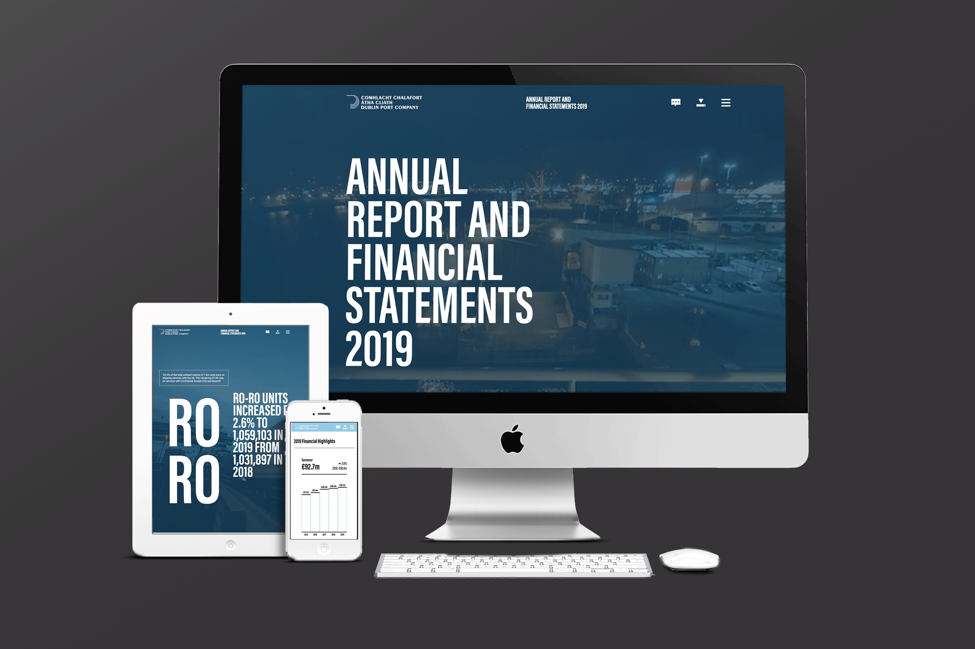 Cover image: Dublin Port Company Annual Report