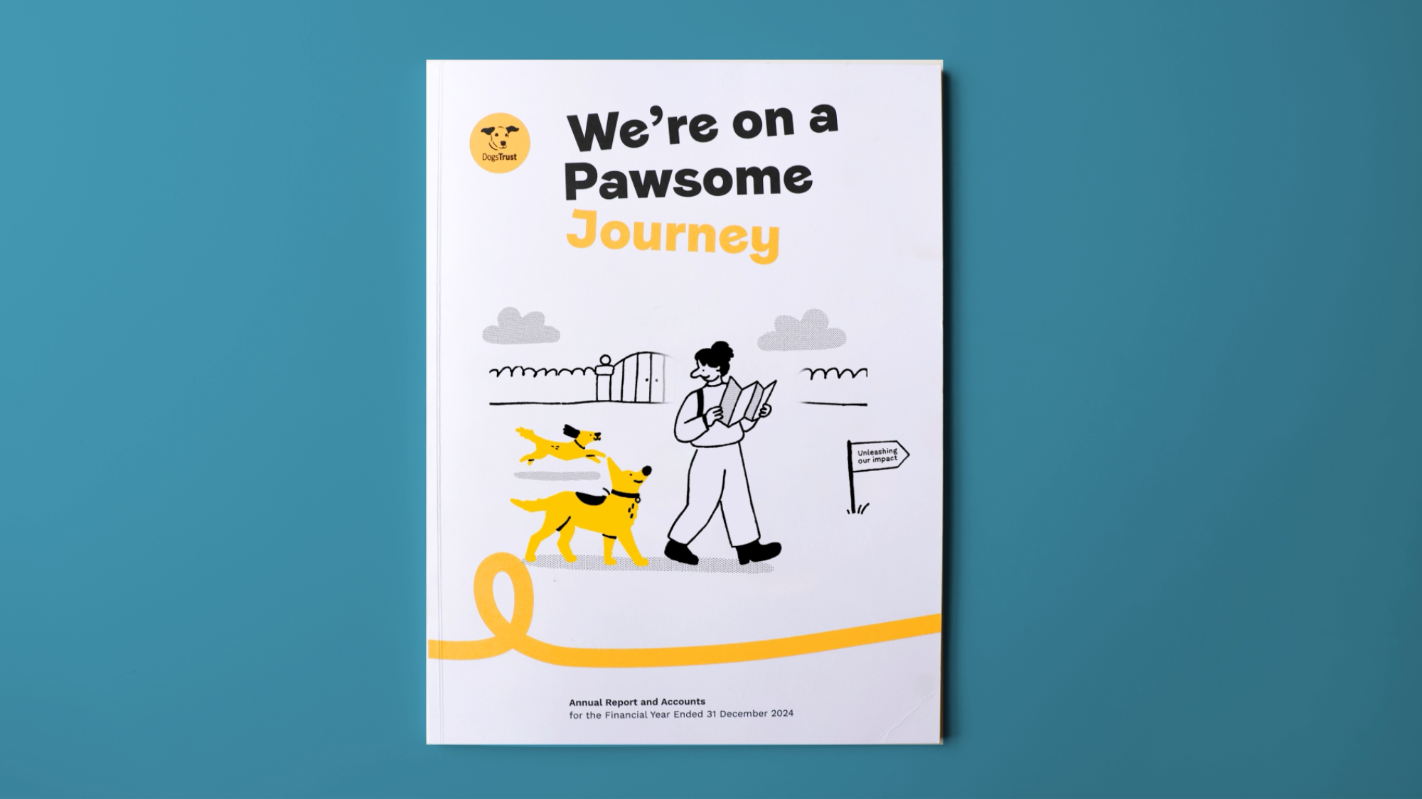 Cover image: Dogs Trust Ireland - Annual Report 2024